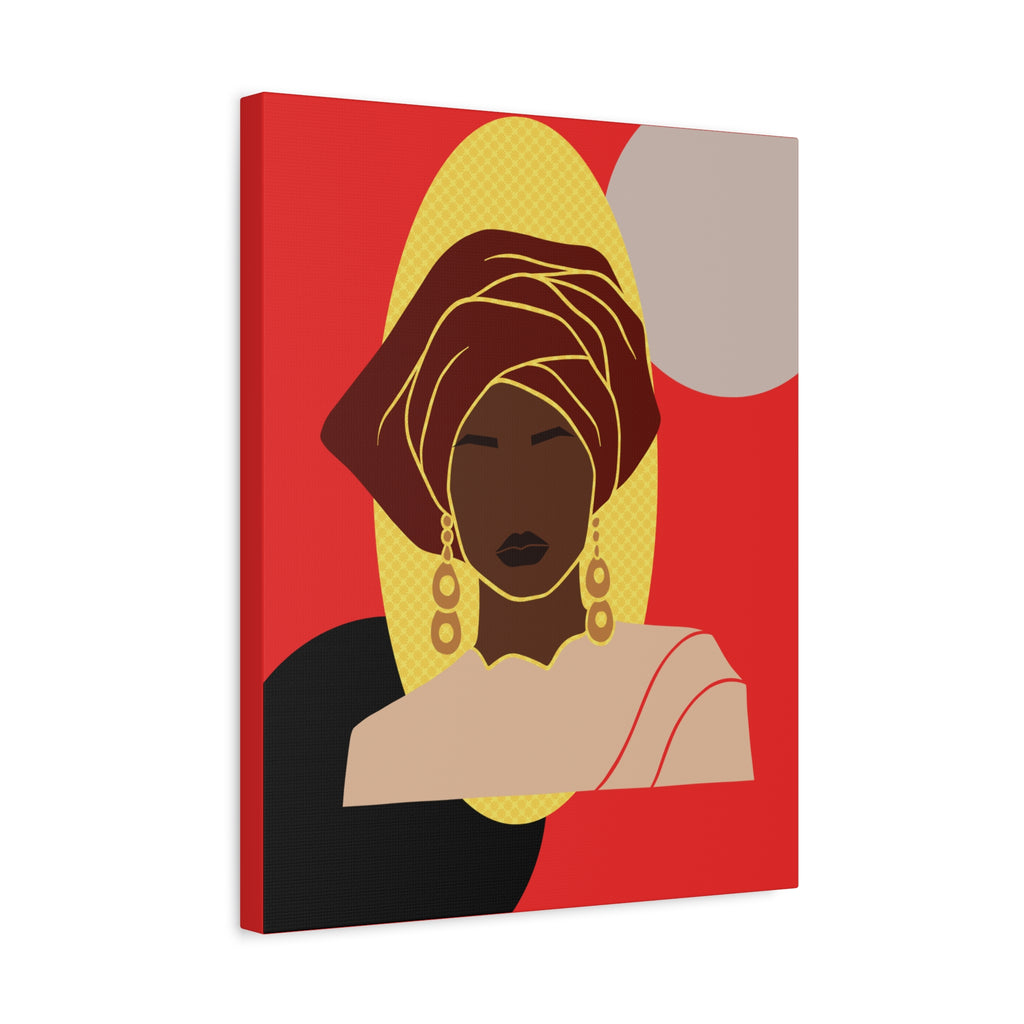 African Lady — Canvas Art