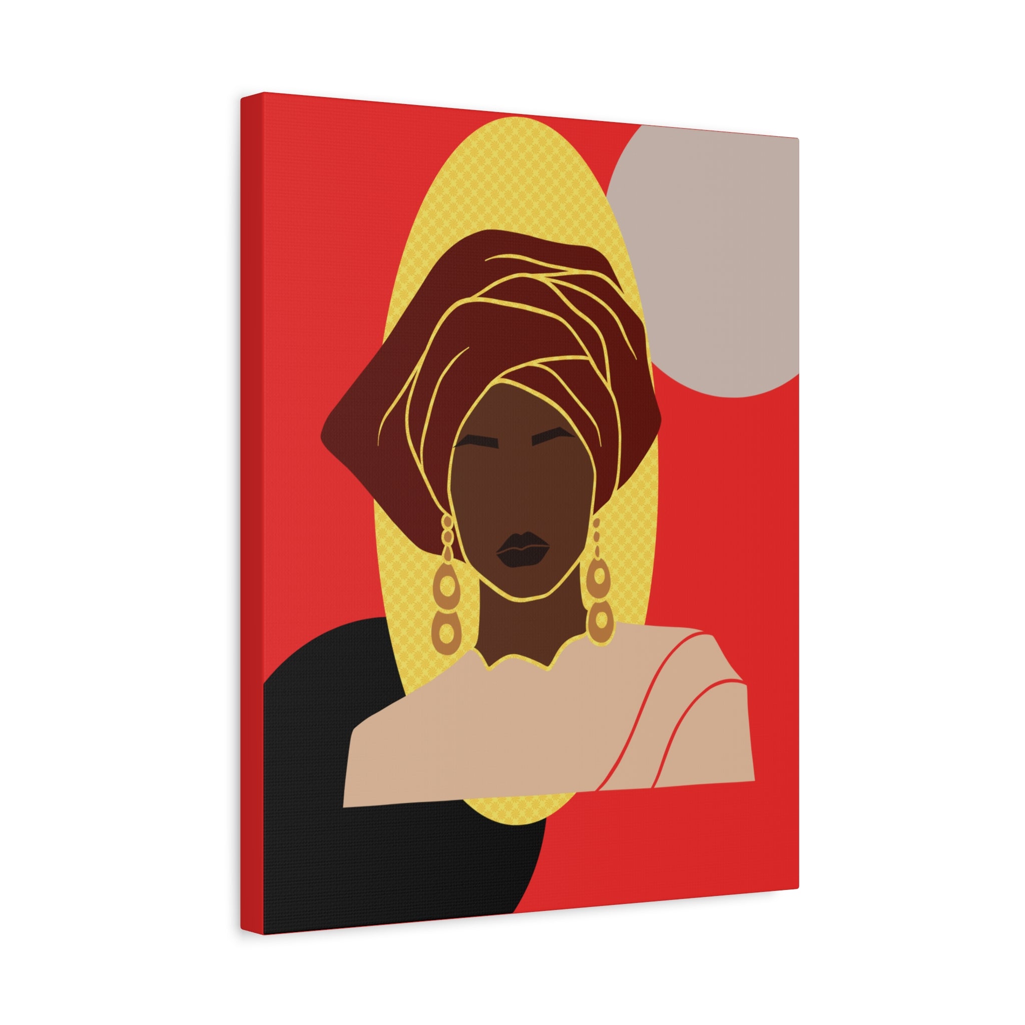 African Lady — Canvas Art