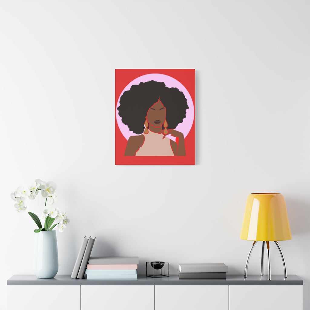Afro Woman — Art Canvas
