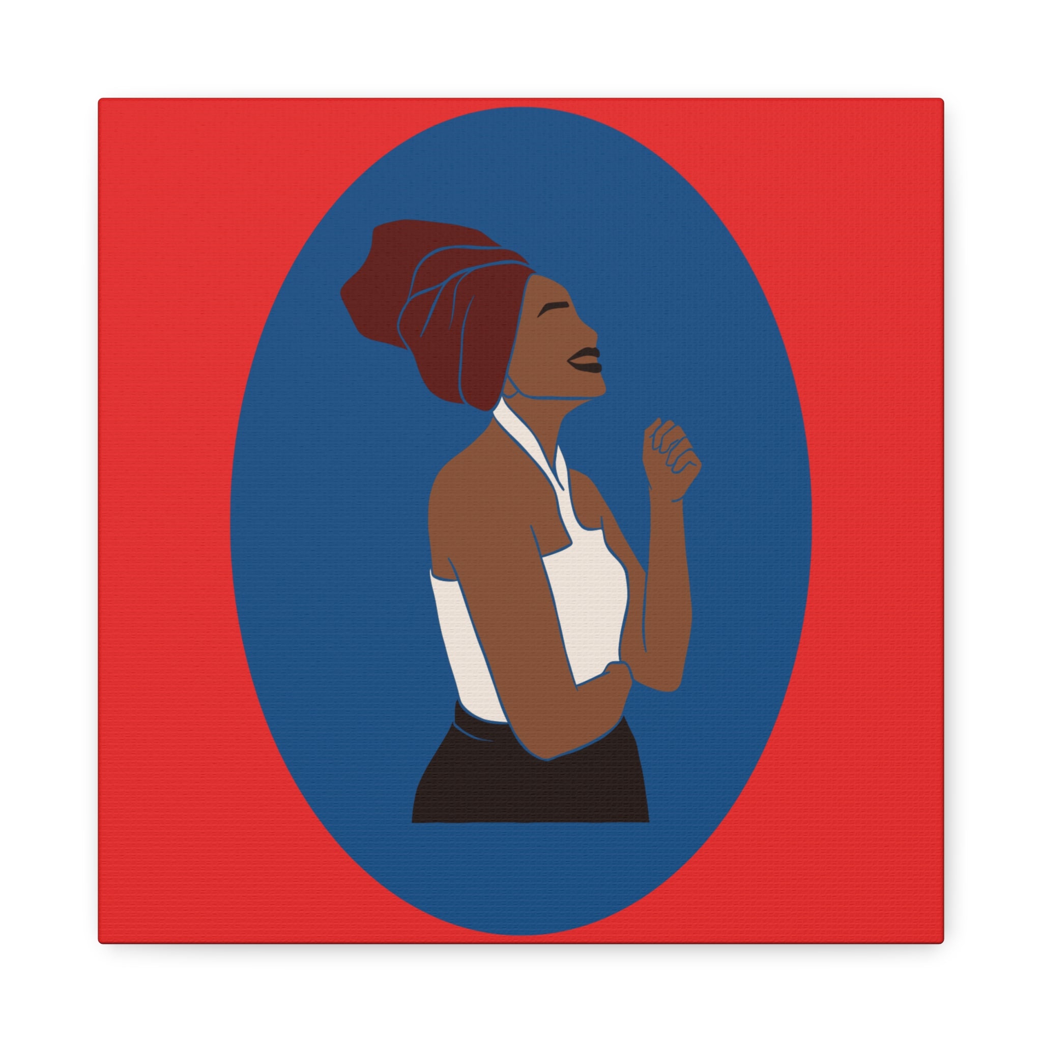 Joyful Woman — Canvas Art