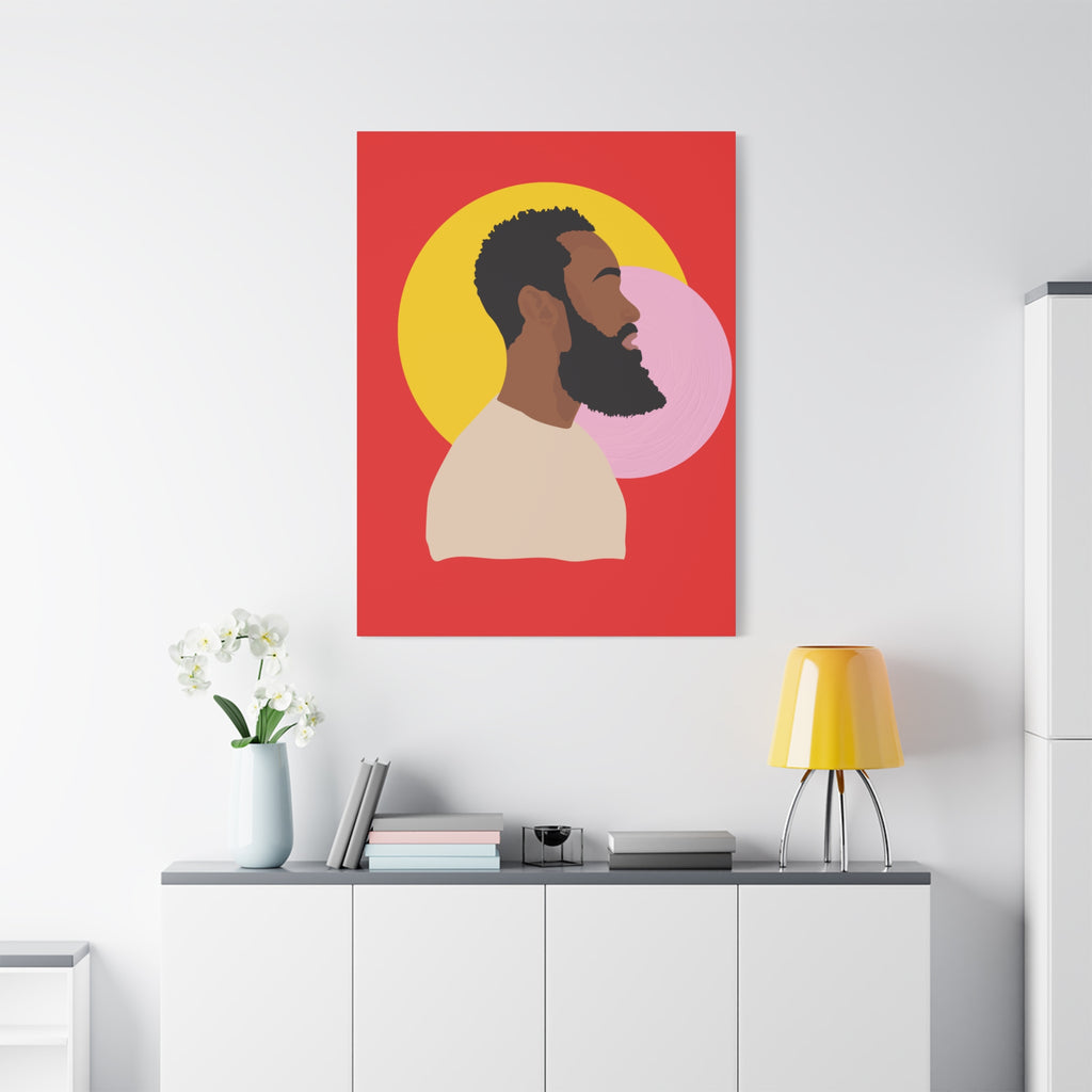 Bearded Man - Canvas Art