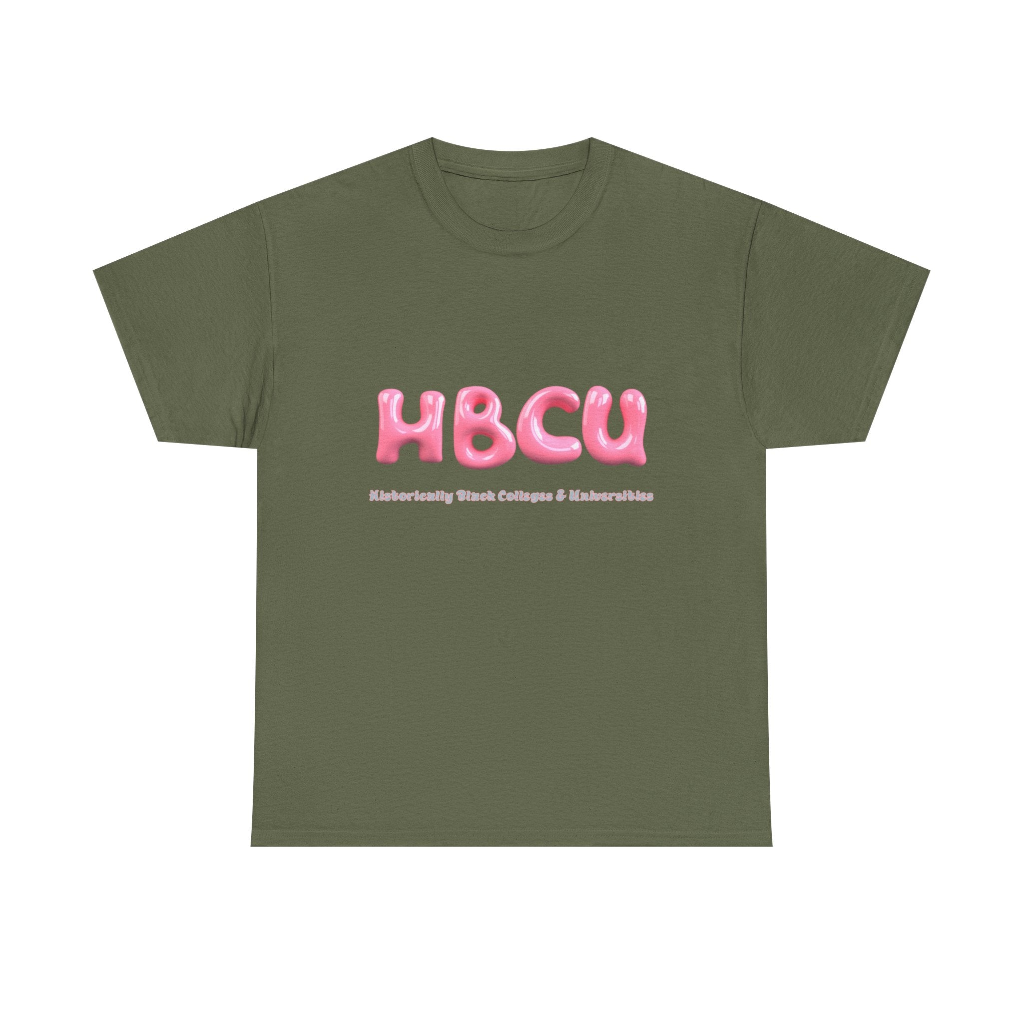 HBCU Pink Bubble Letter - Empowerment Tee Shirt