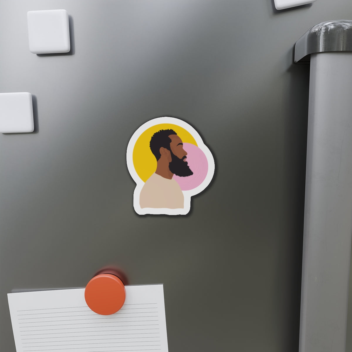 Bearded Profile – Magnet