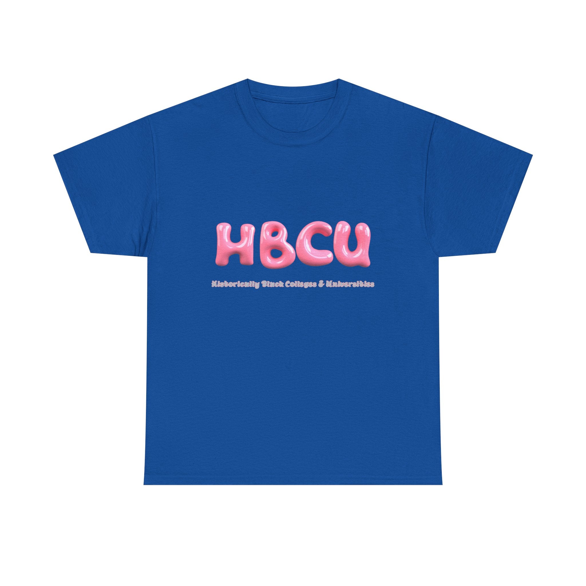 HBCU Pink Bubble Letter - Empowerment Tee Shirt