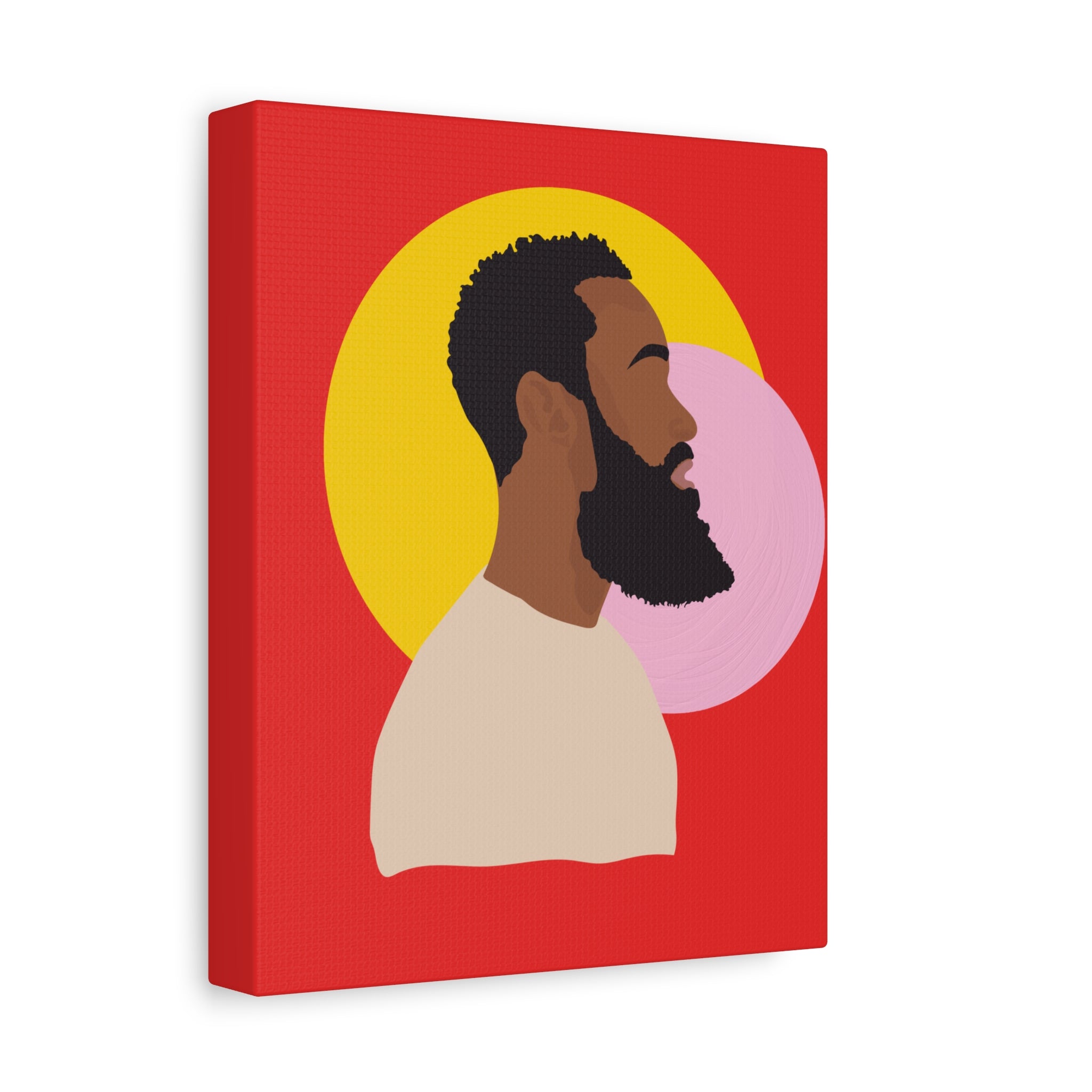 Bearded Man - Canvas Art
