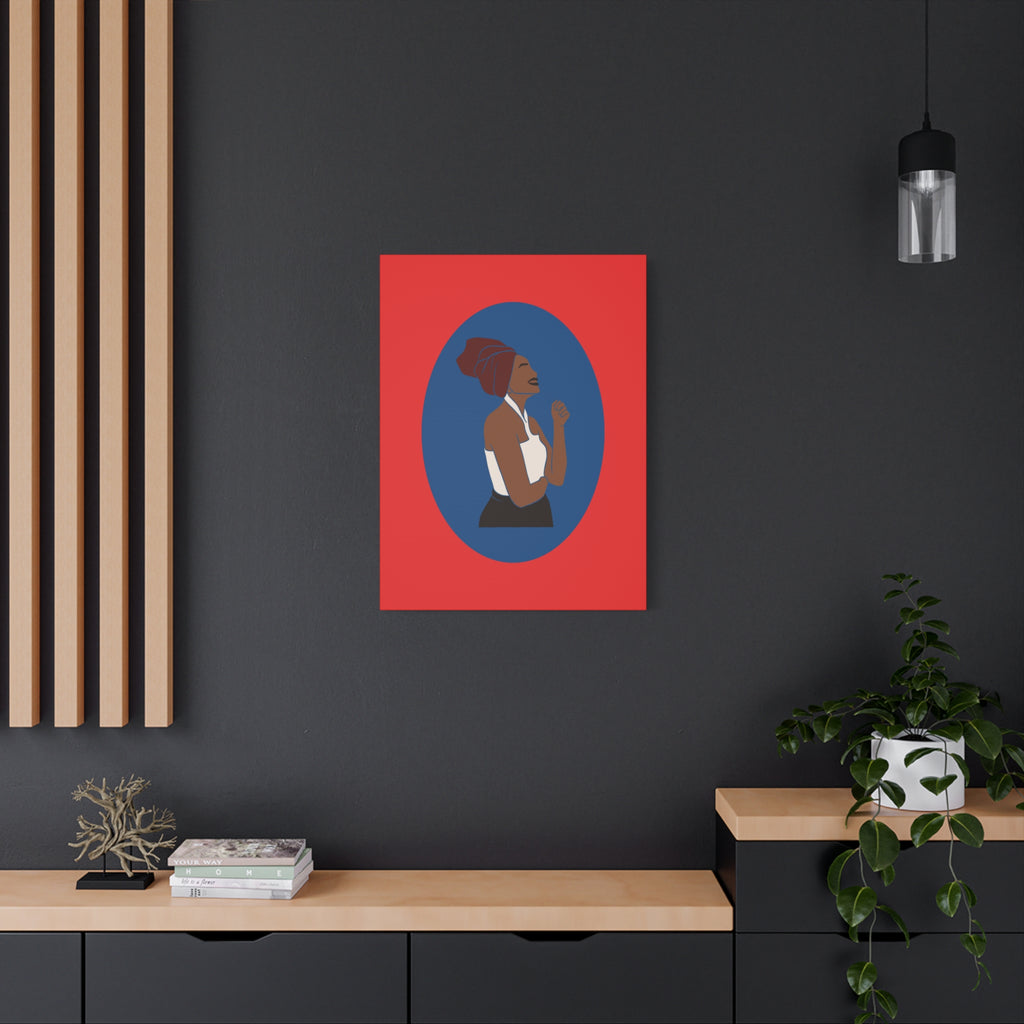 Joyful Woman — Canvas Art