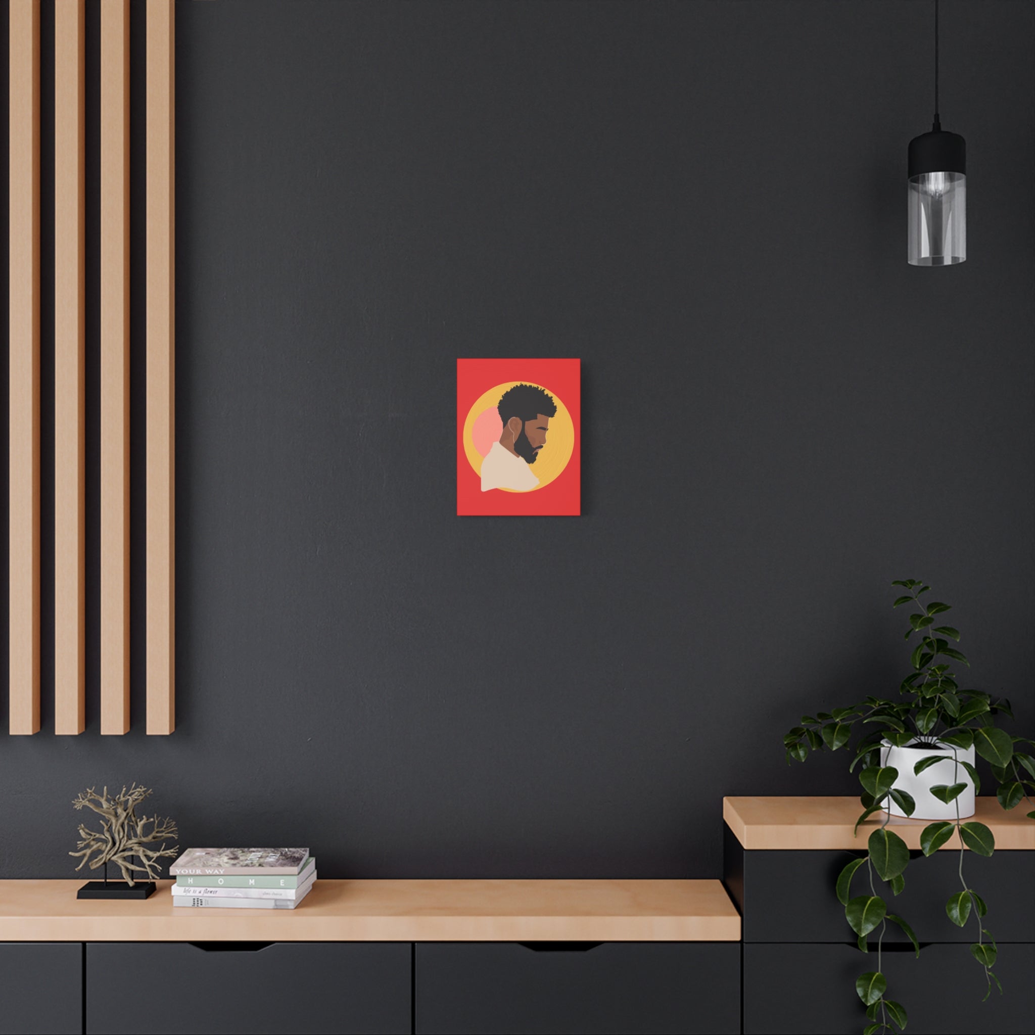 Afrocentric Male — Canvas Art