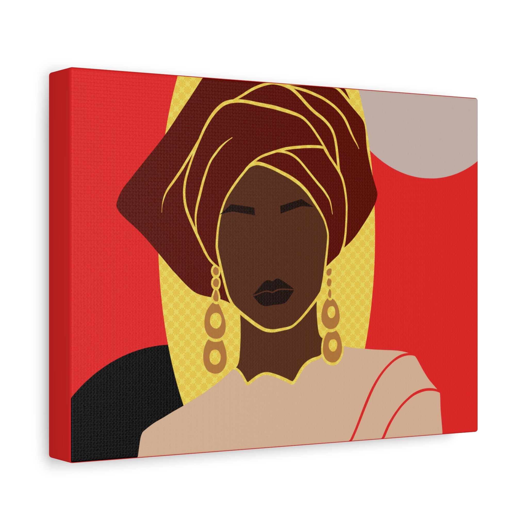 African Lady — Canvas Art