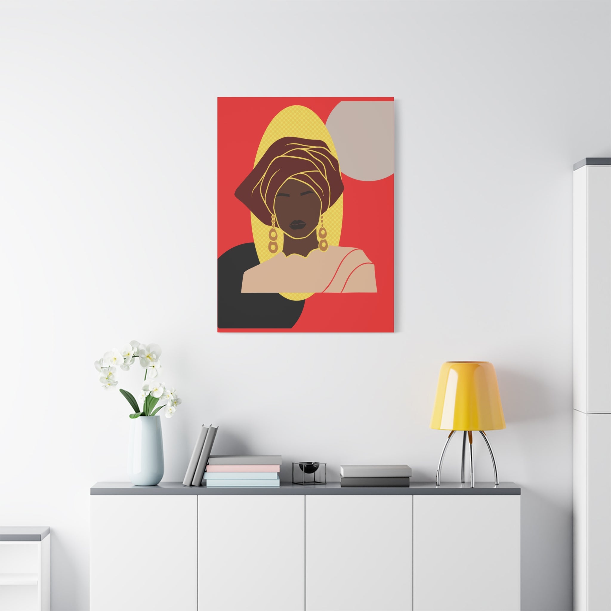 African Lady — Canvas Art
