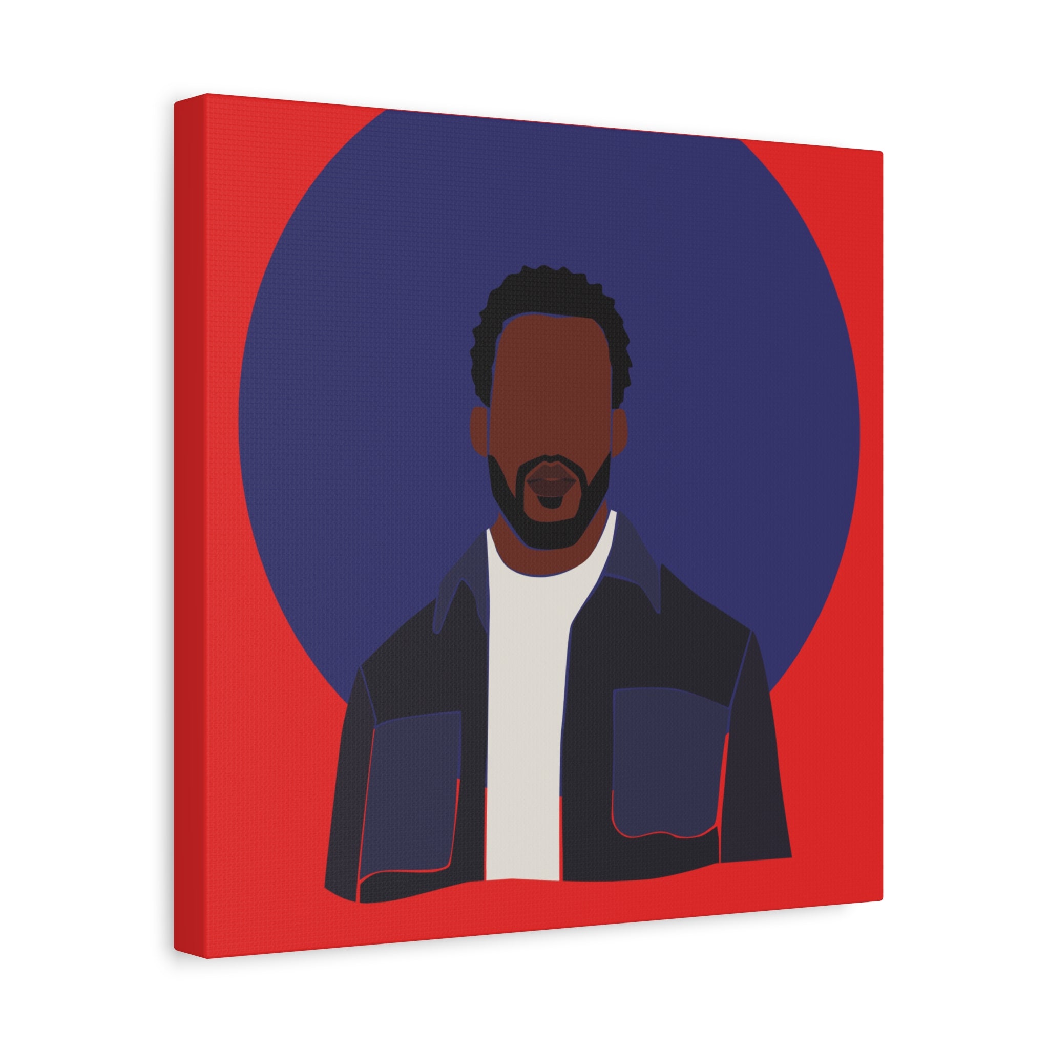 Minimalist Male Abstract — Canvas Art