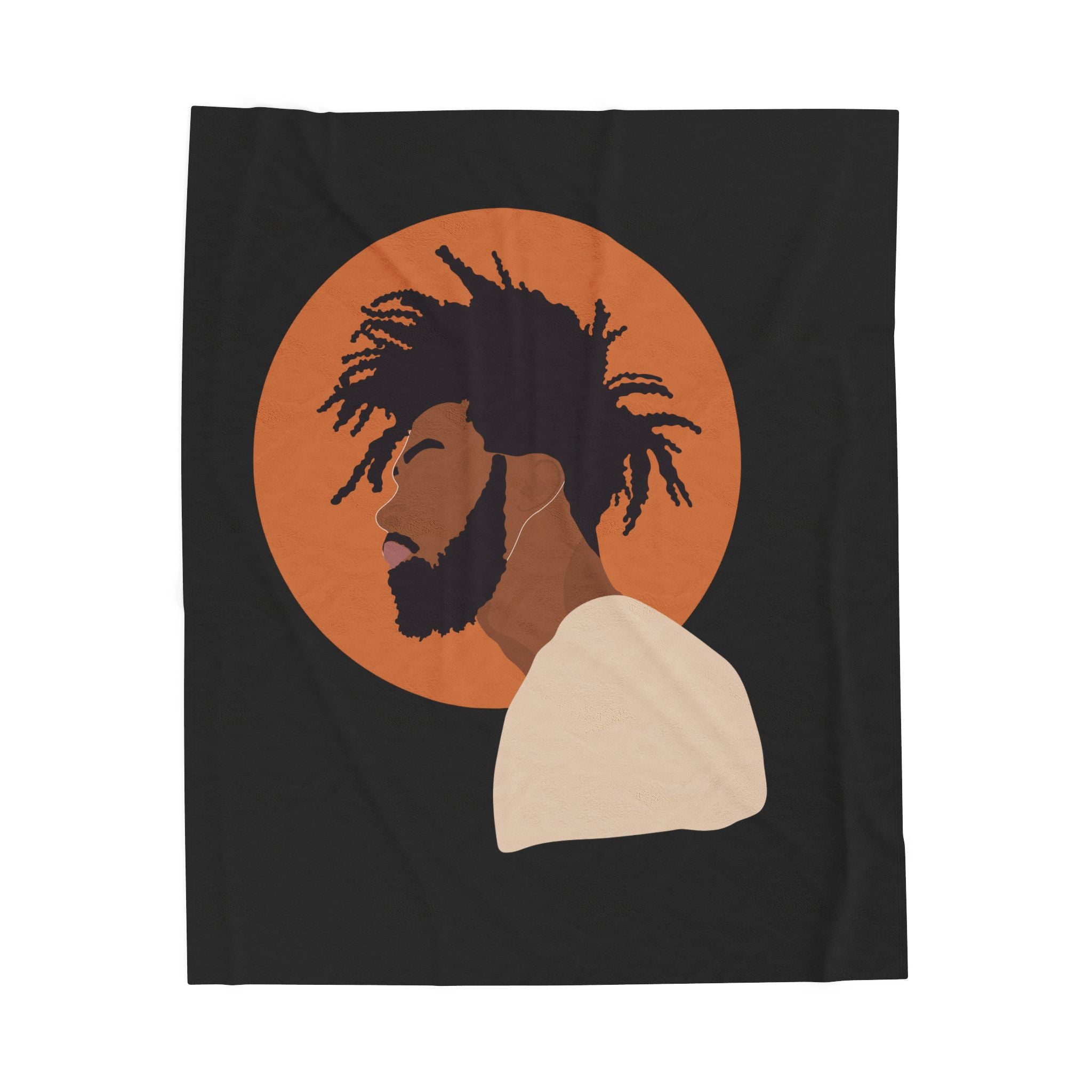 Black Man Silhouette – Blanket