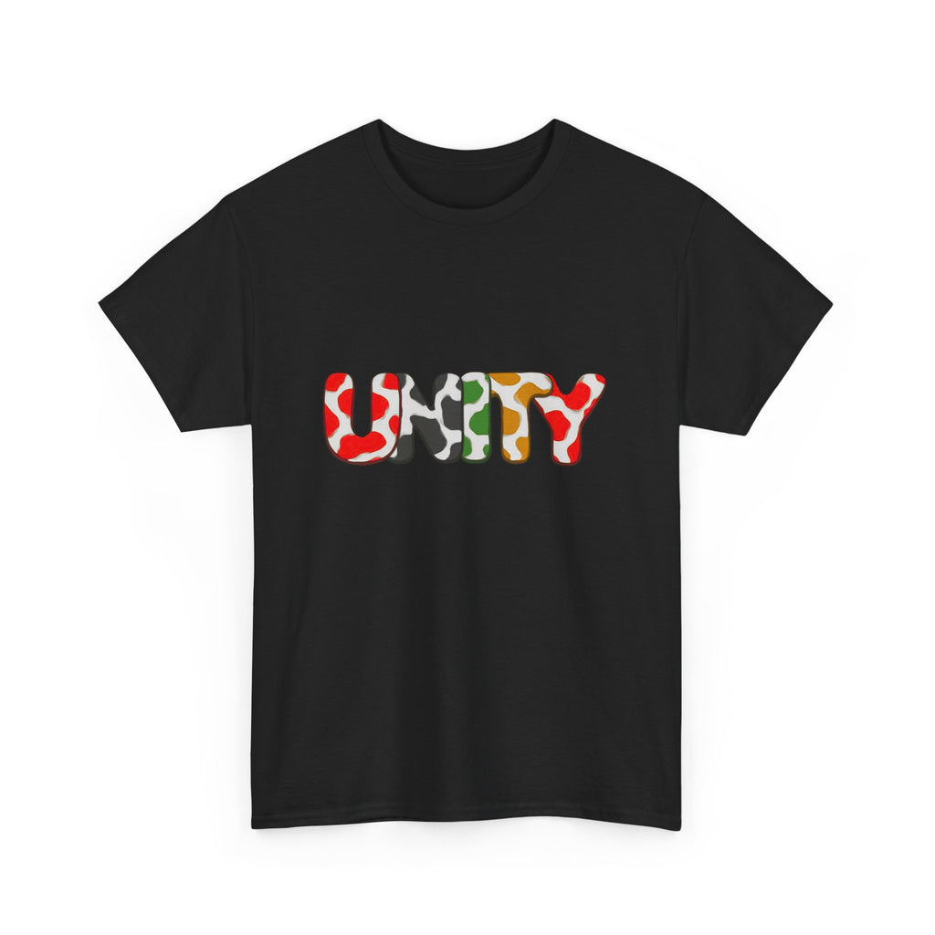 Unity  Colorful Camouflage –Empowerment Tee Shirt
