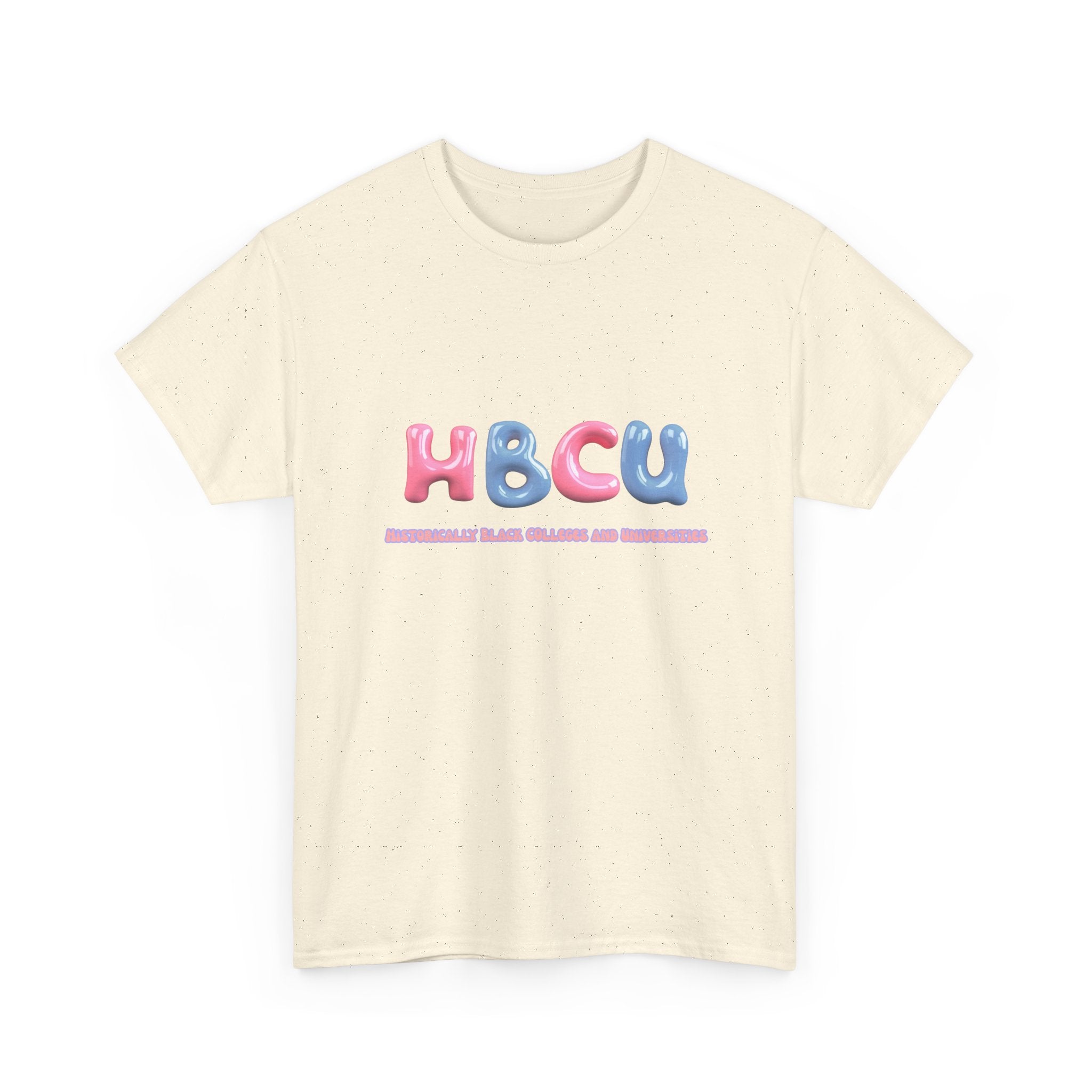 HBCU Balloon Letter Tee — Empowerment Tee Shirt