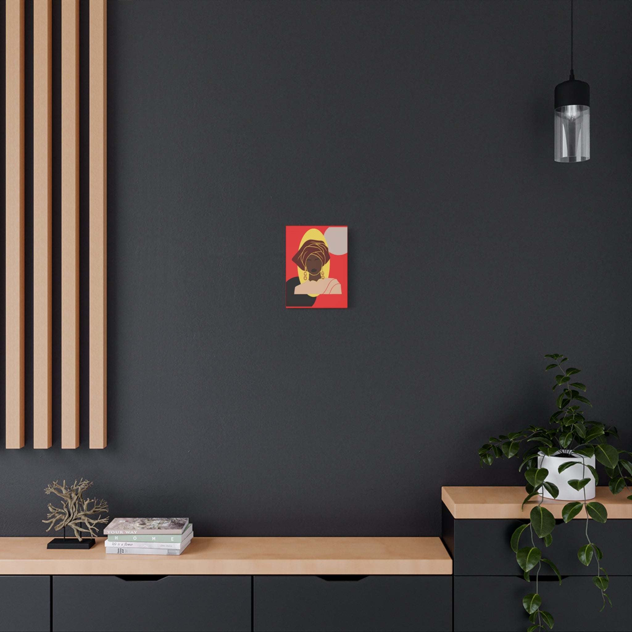African Lady — Canvas Art
