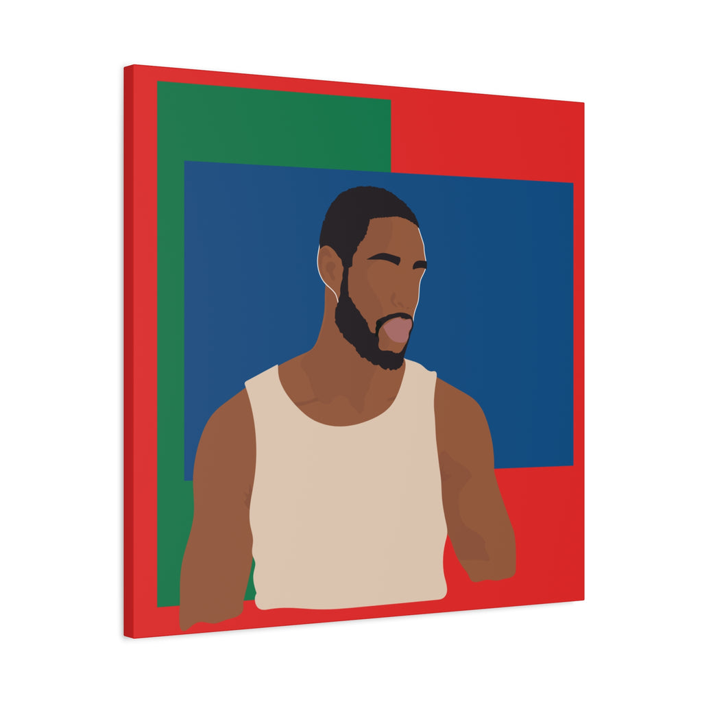 Modern Minimalist Bold Color Block -  Canvas Art