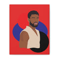 Minimalist Afro Male – Canvas Art