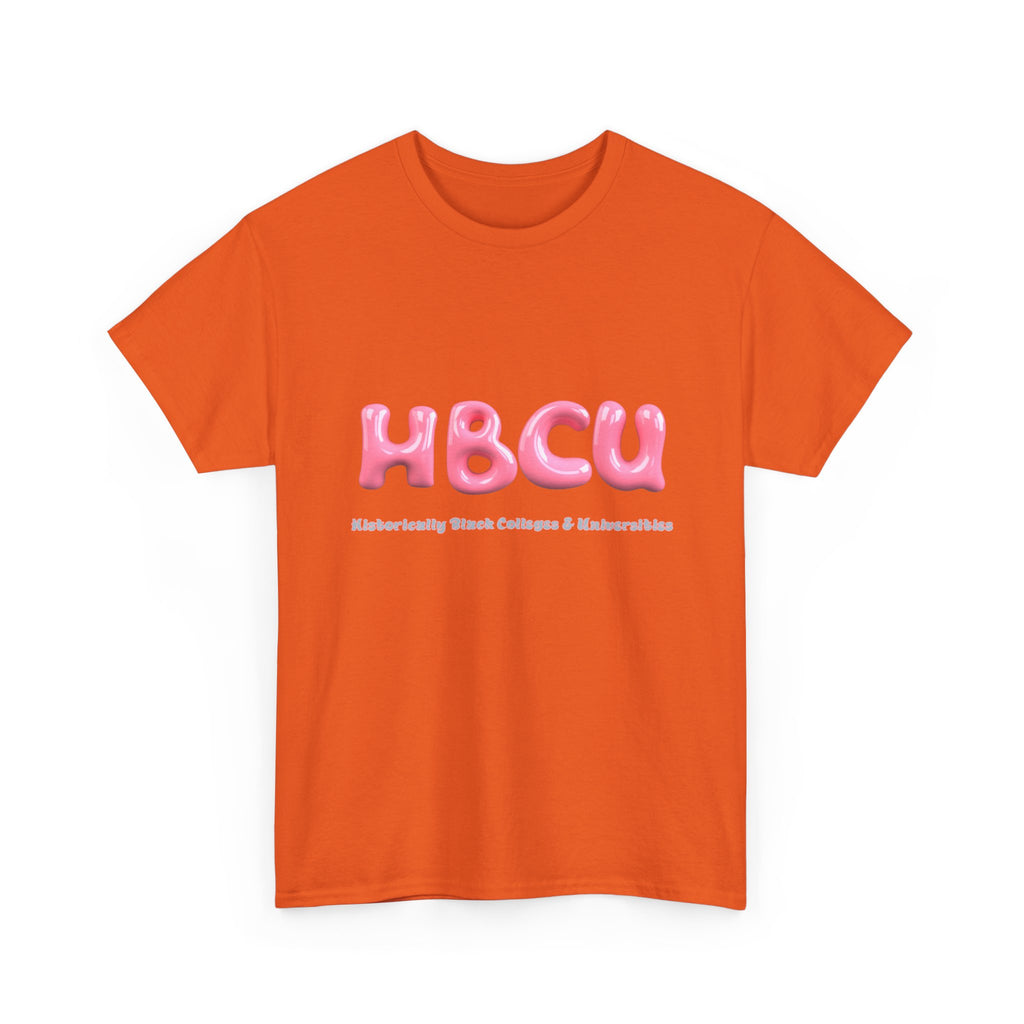 HBCU Pink Bubble Letter - Empowerment Tee Shirt