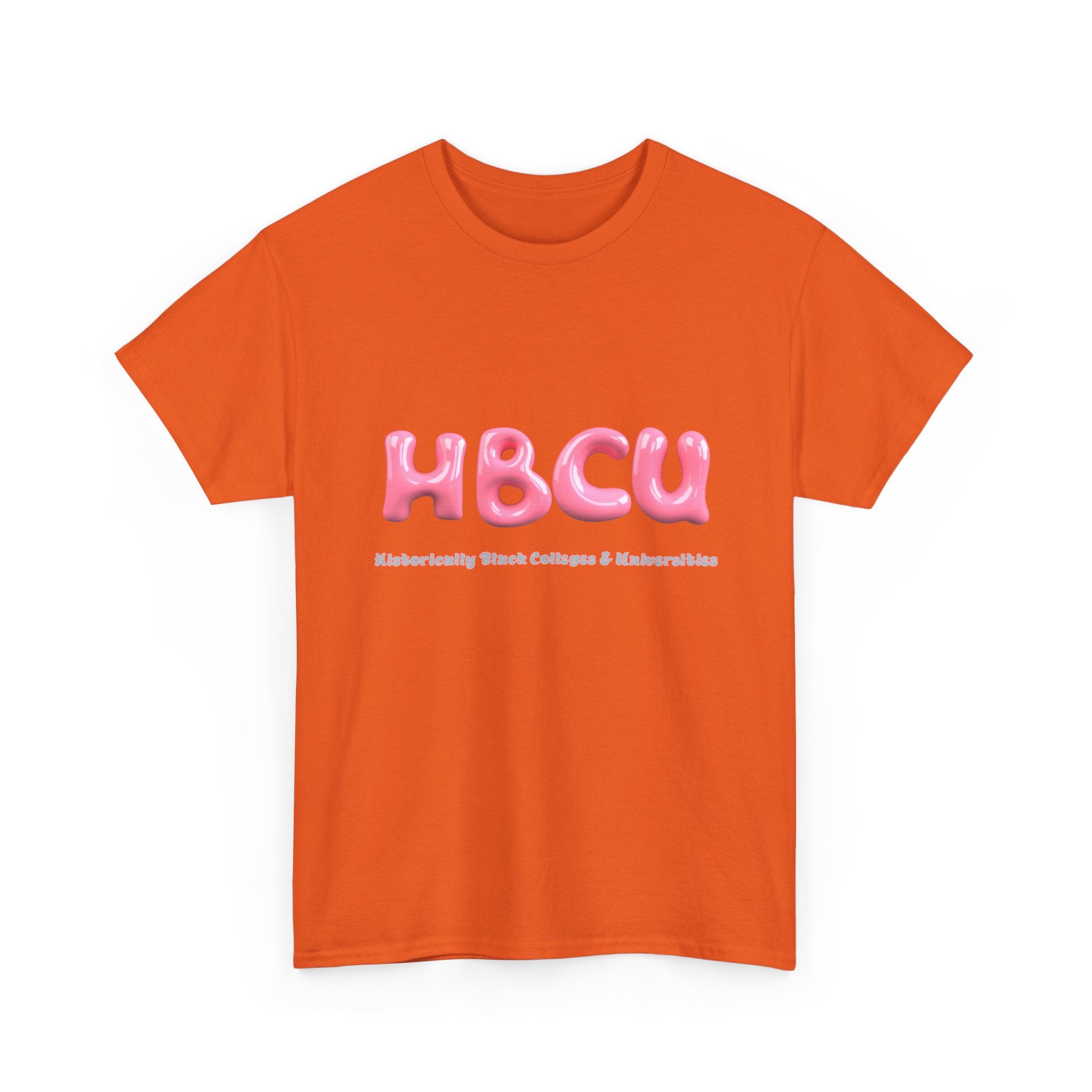 HBCU Pink Bubble Letter - Empowerment Tee Shirt