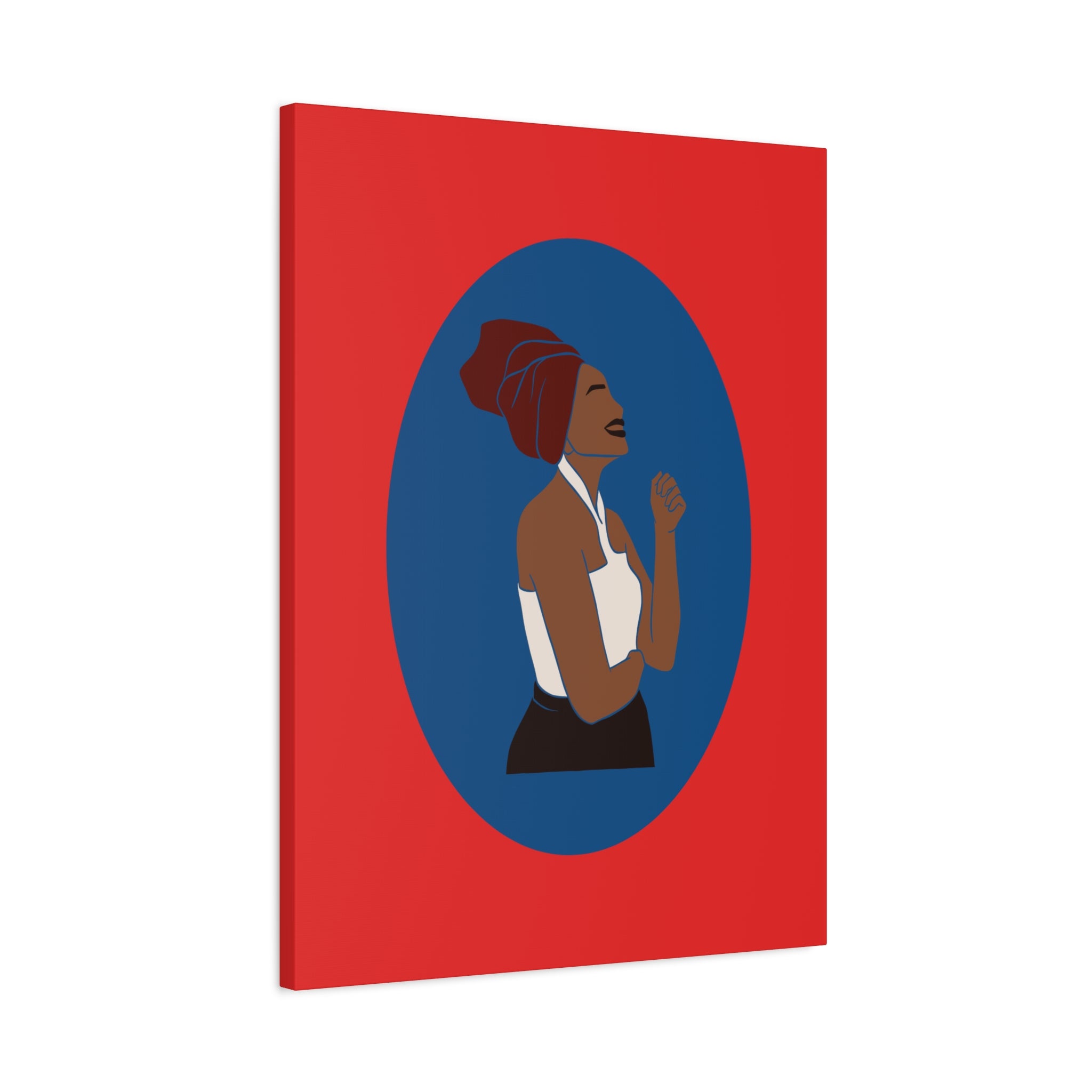 Joyful Woman — Canvas Art