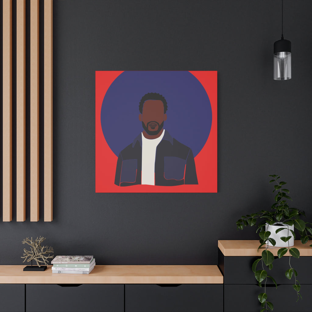 Minimalist Male Abstract — Canvas Art