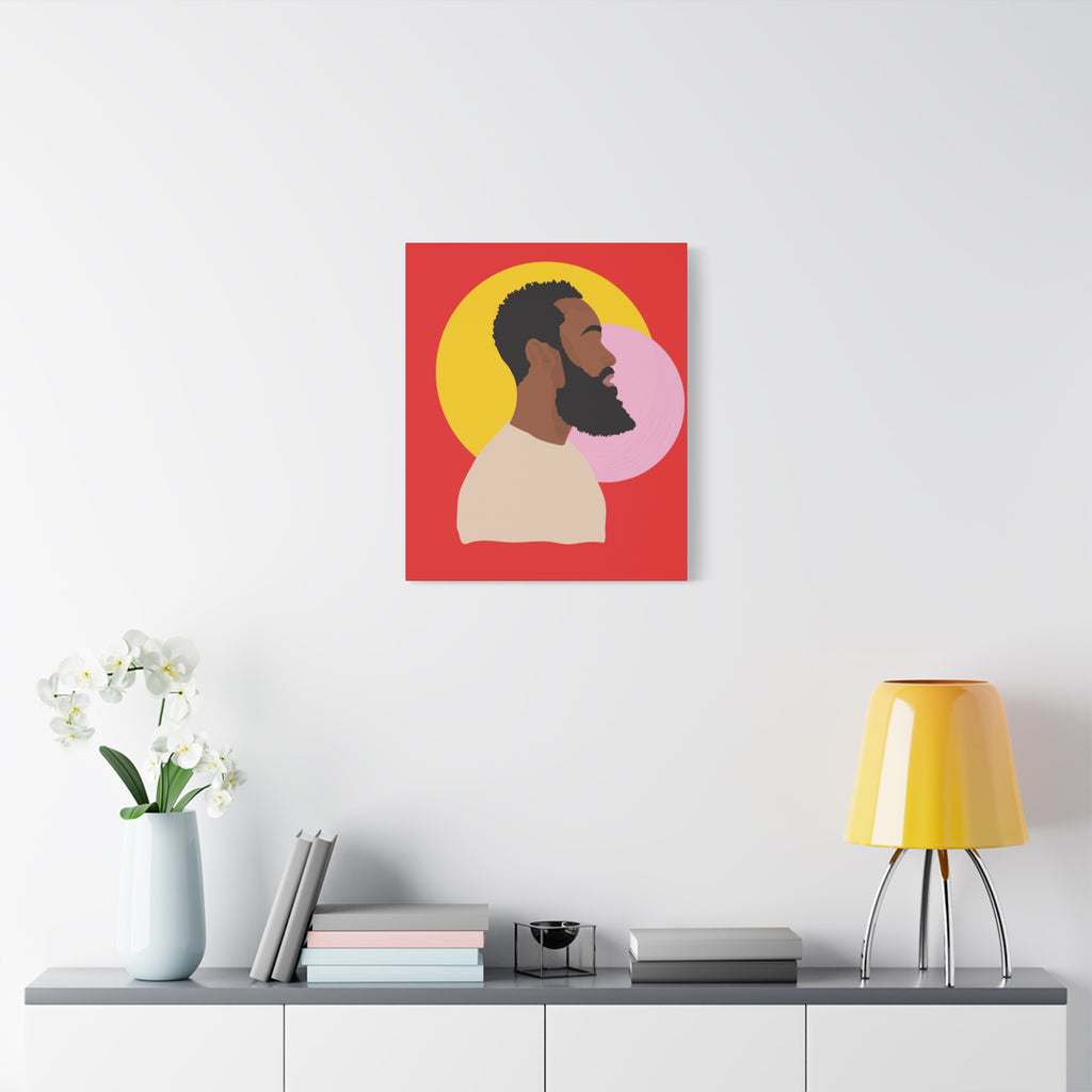 Bearded Man - Canvas Art