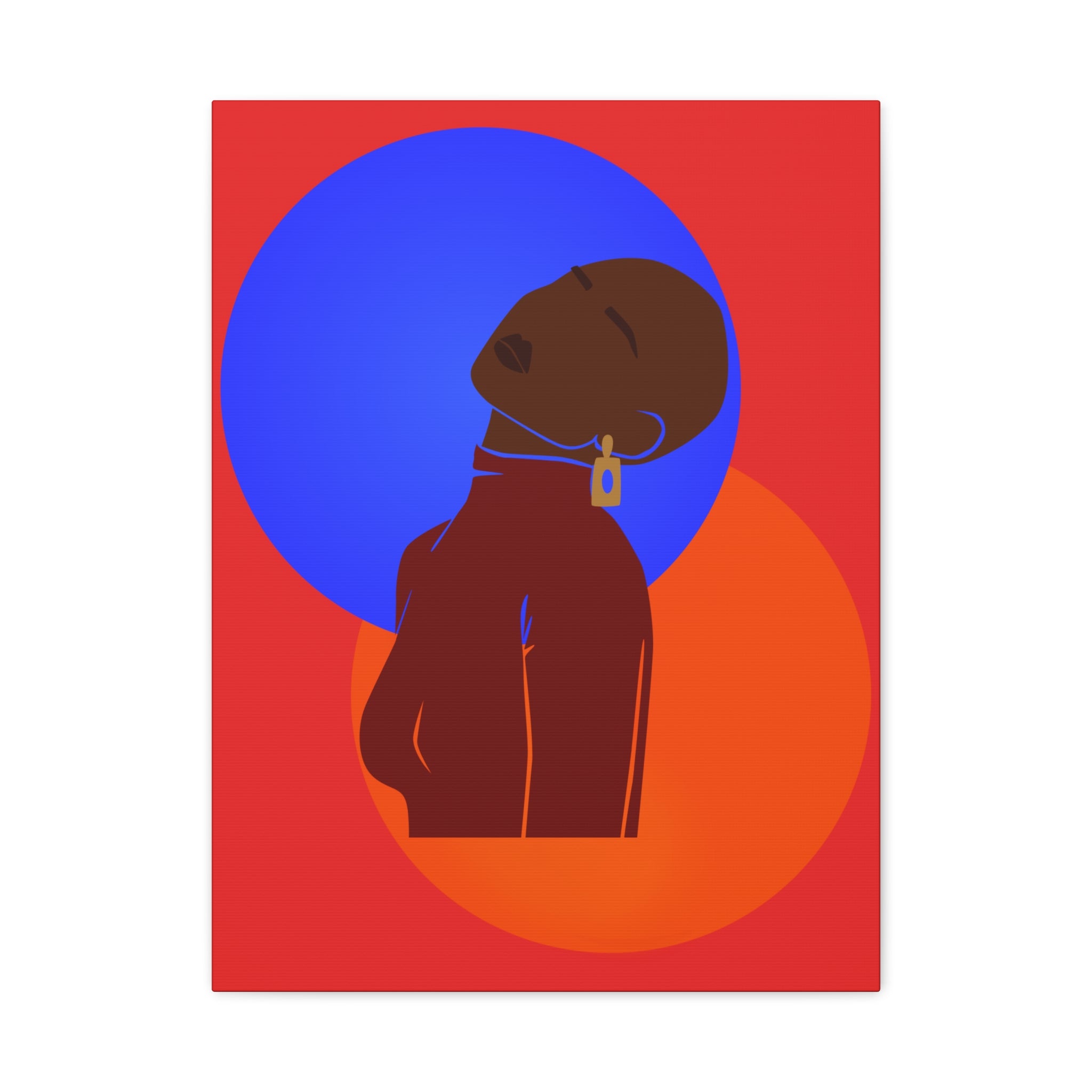 Bold Abstract Woman — Canvas Art