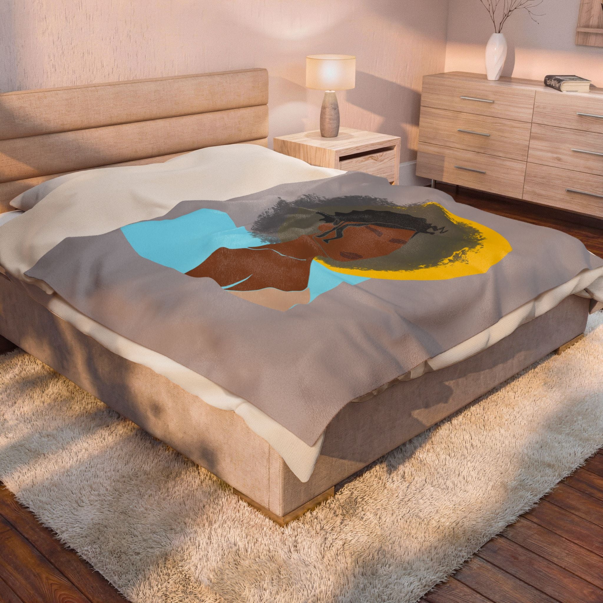 Afrocentric Woman - Blanket
