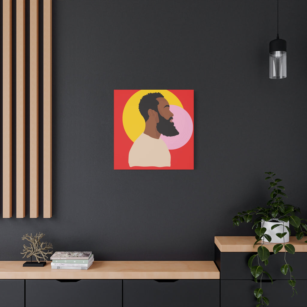 Bearded Man - Canvas Art