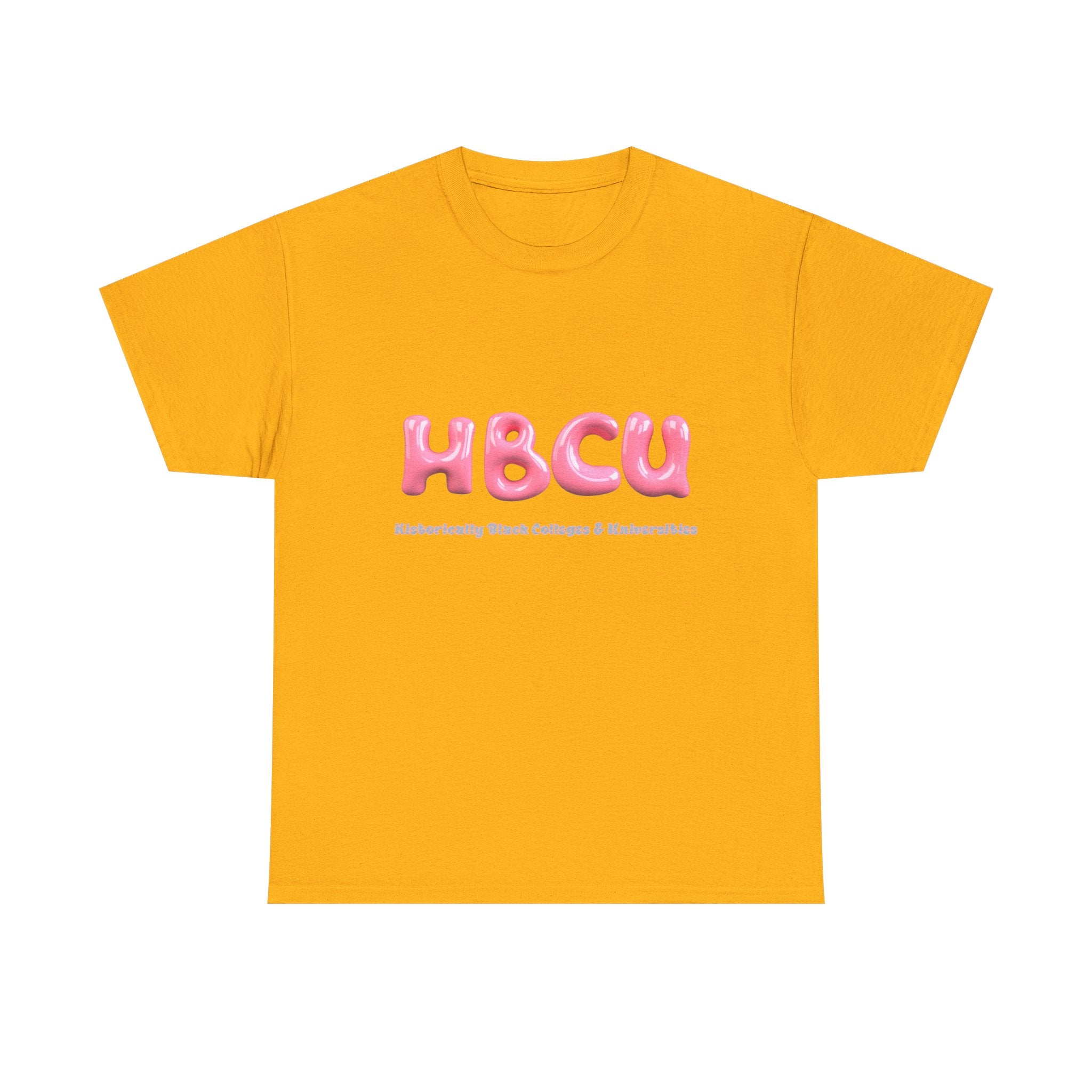 HBCU Pink Bubble Letter - Empowerment Tee Shirt