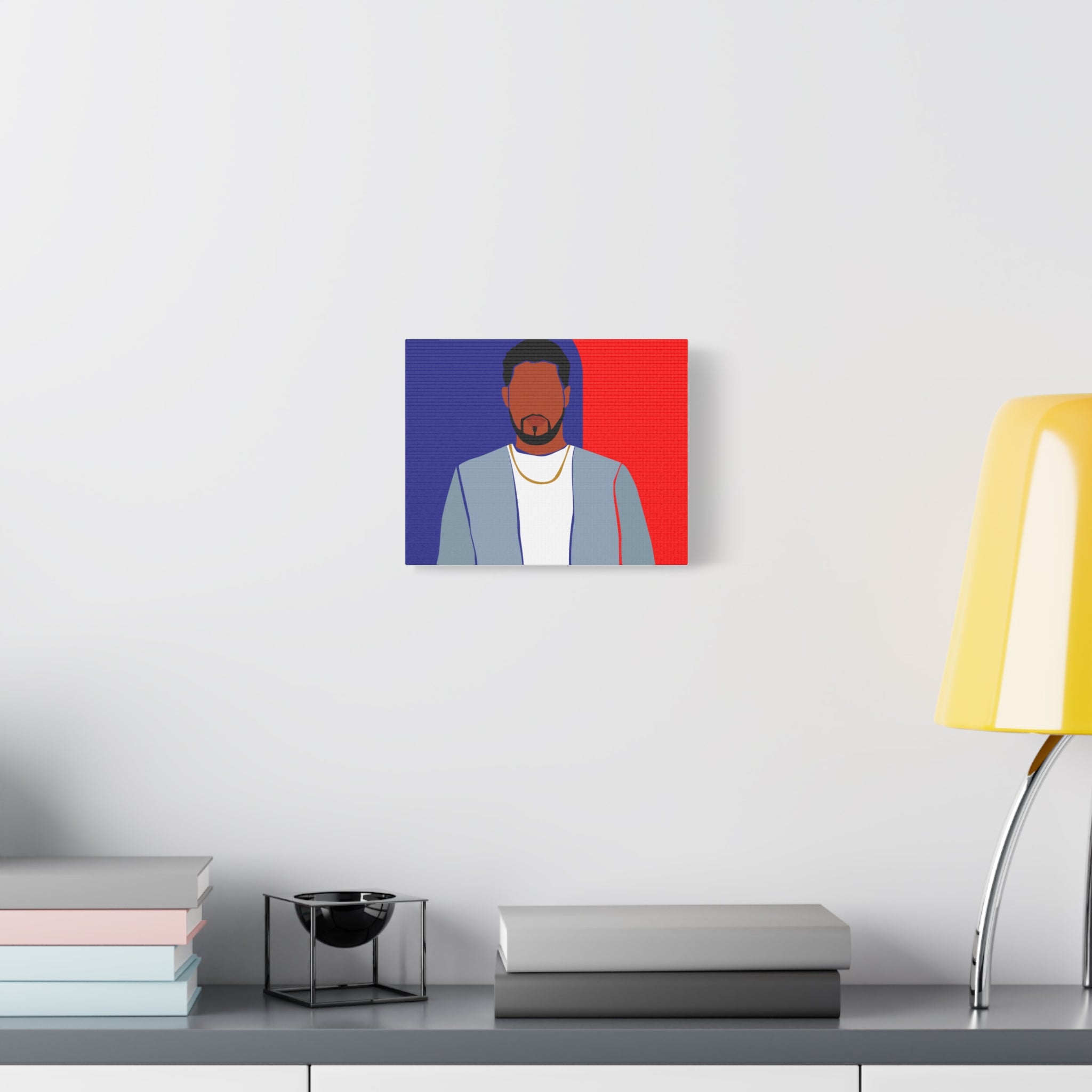 Abstract Male Figure - Canvas Art