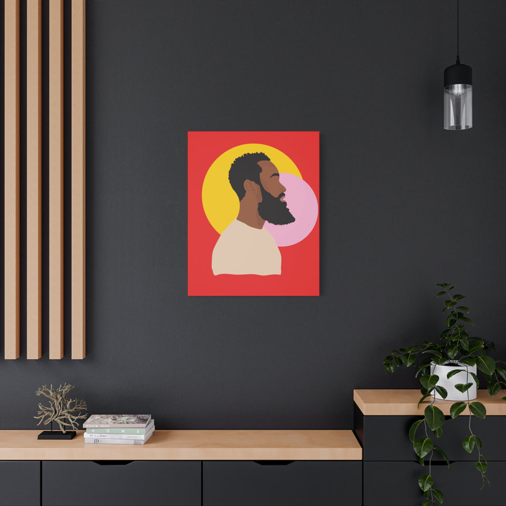 Bearded Man - Canvas Art