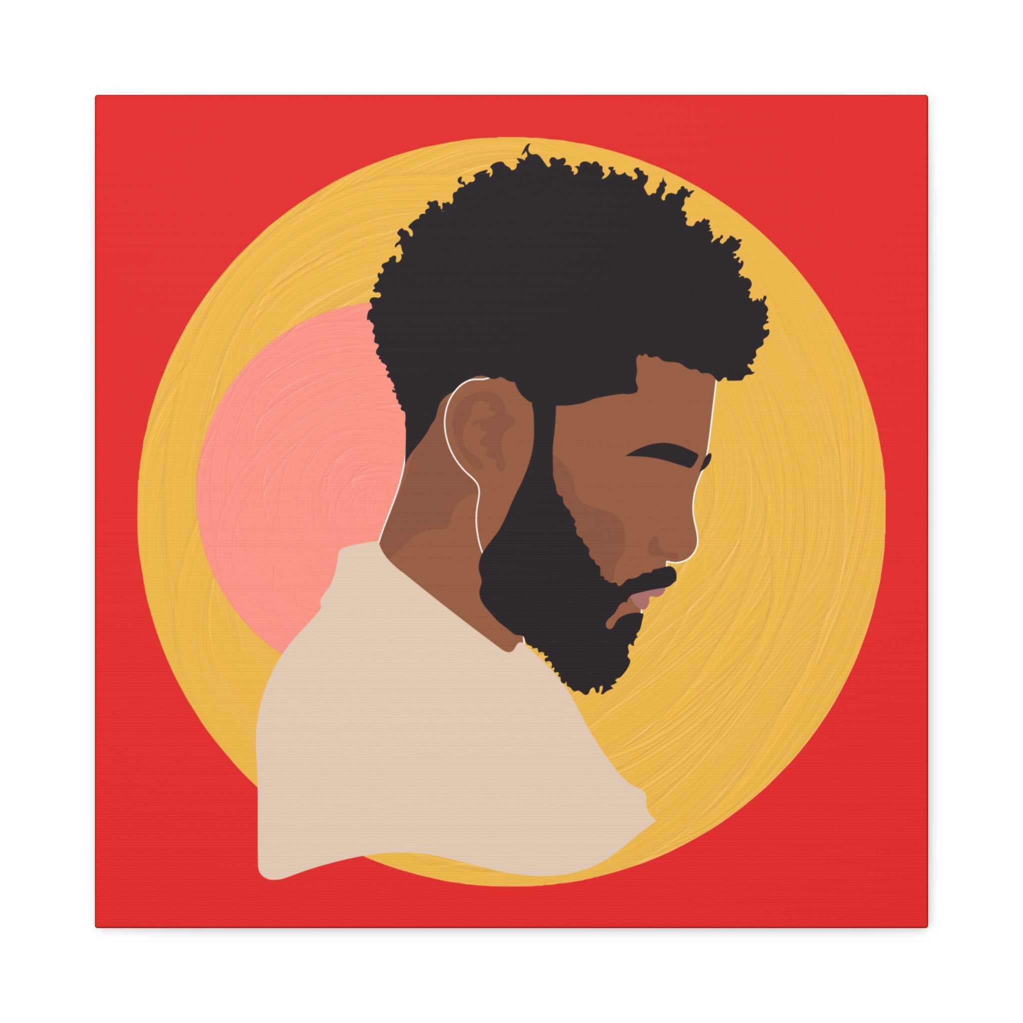 Afrocentric Male — Canvas Art