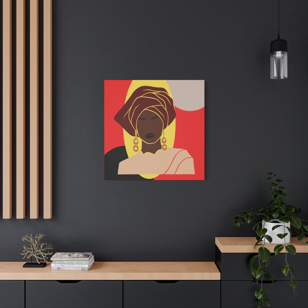African Lady — Canvas Art