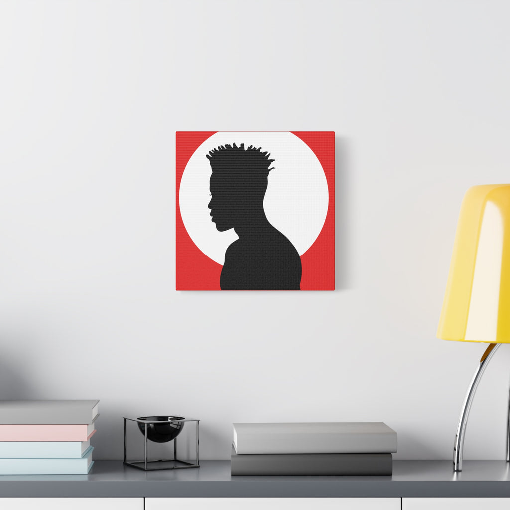 Male Silhouette — Canvas Art