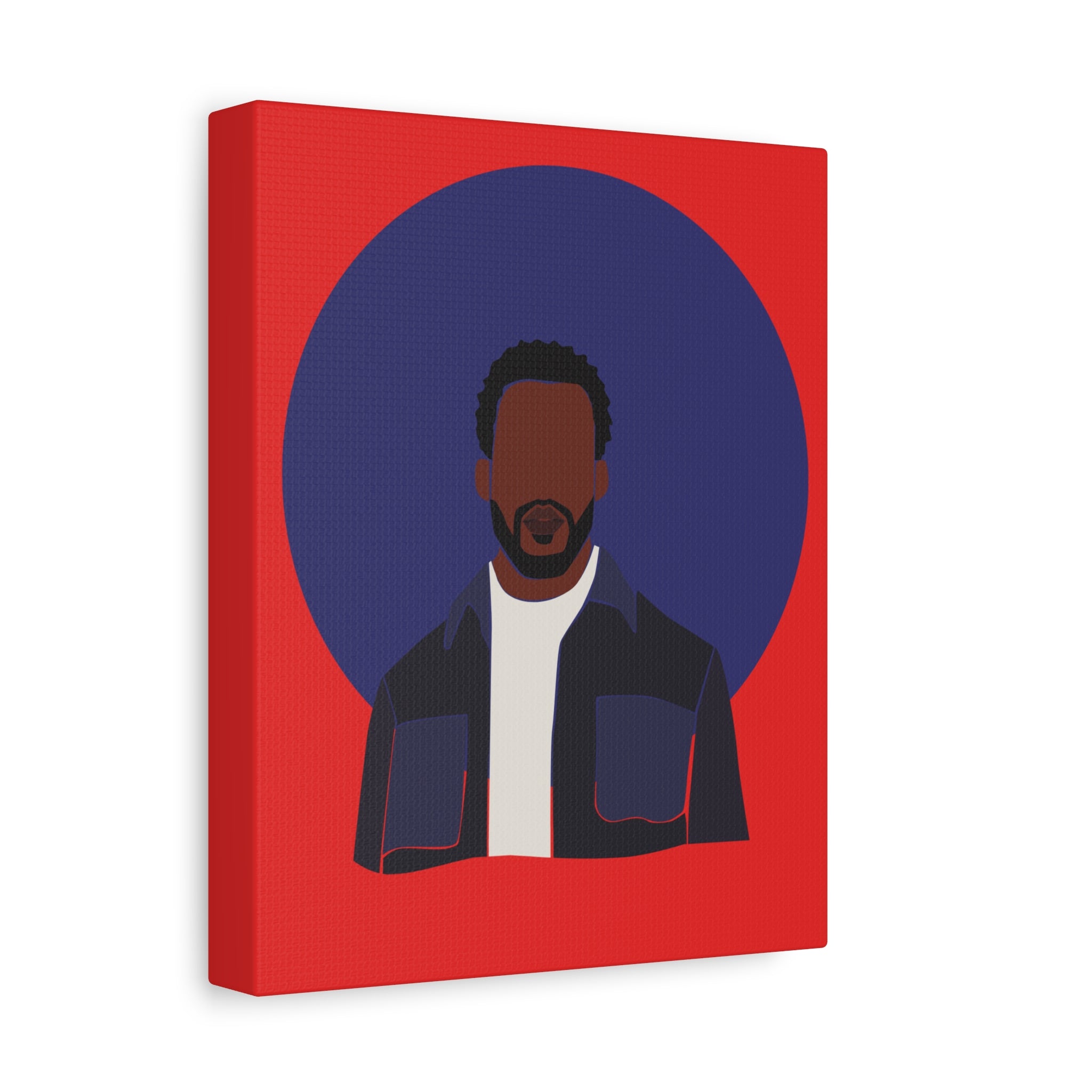Minimalist Male Abstract — Canvas Art