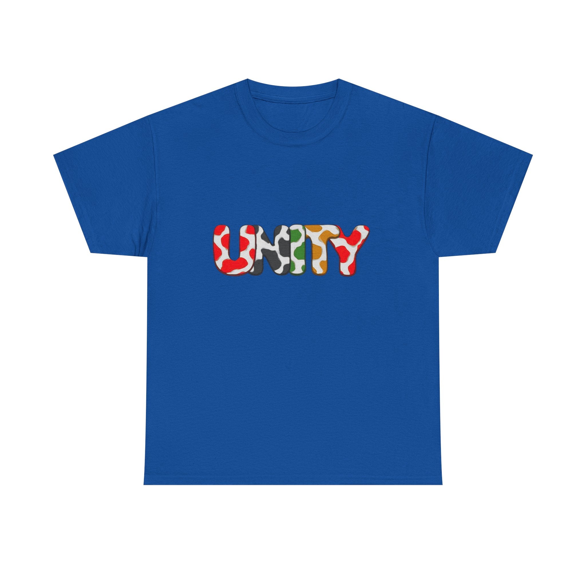 Unity  Colorful Camouflage –Empowerment Tee Shirt
