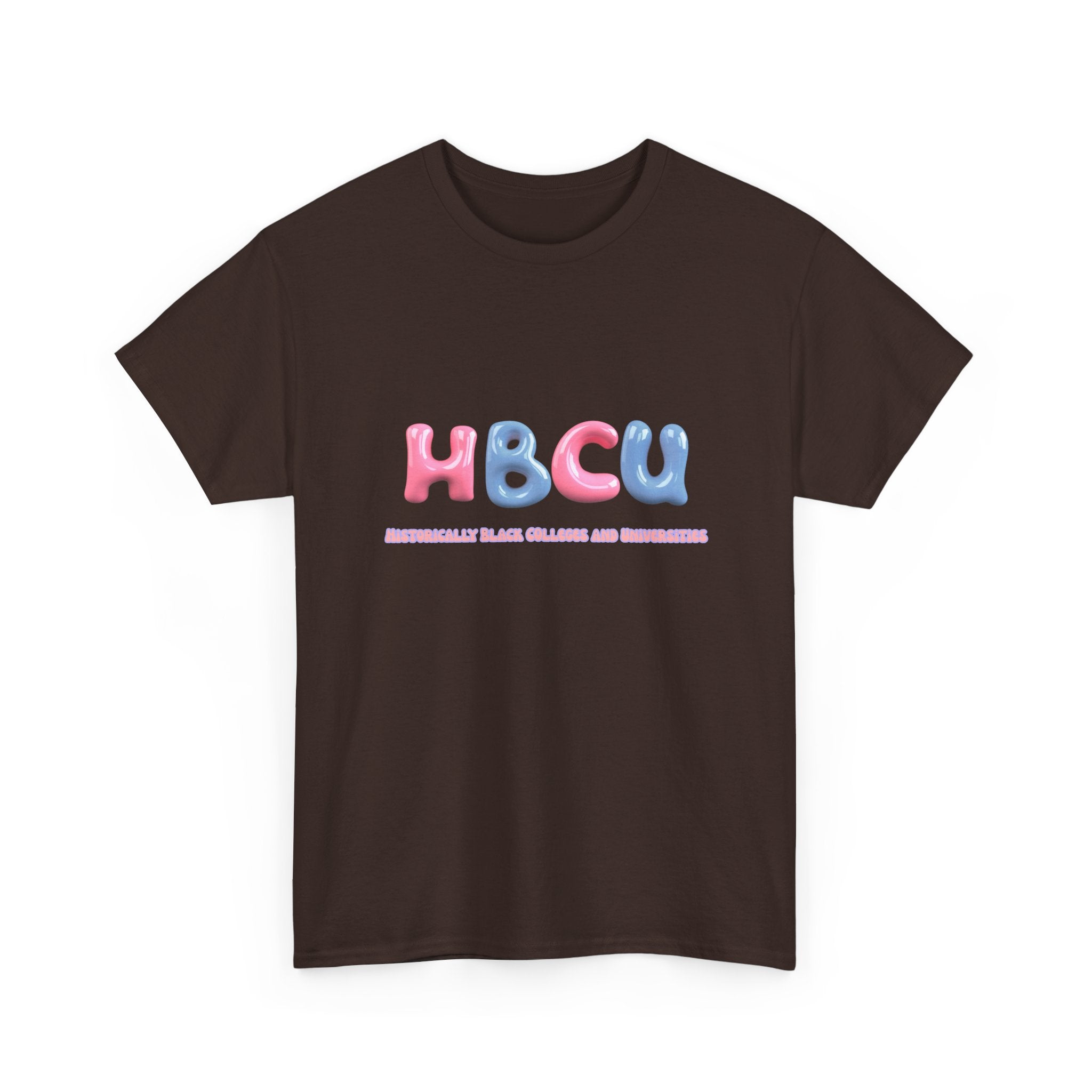 HBCU Balloon Letter Tee — Empowerment Tee Shirt