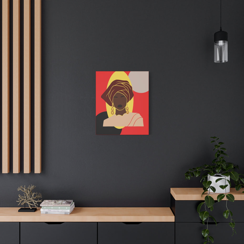 African Lady — Canvas Art
