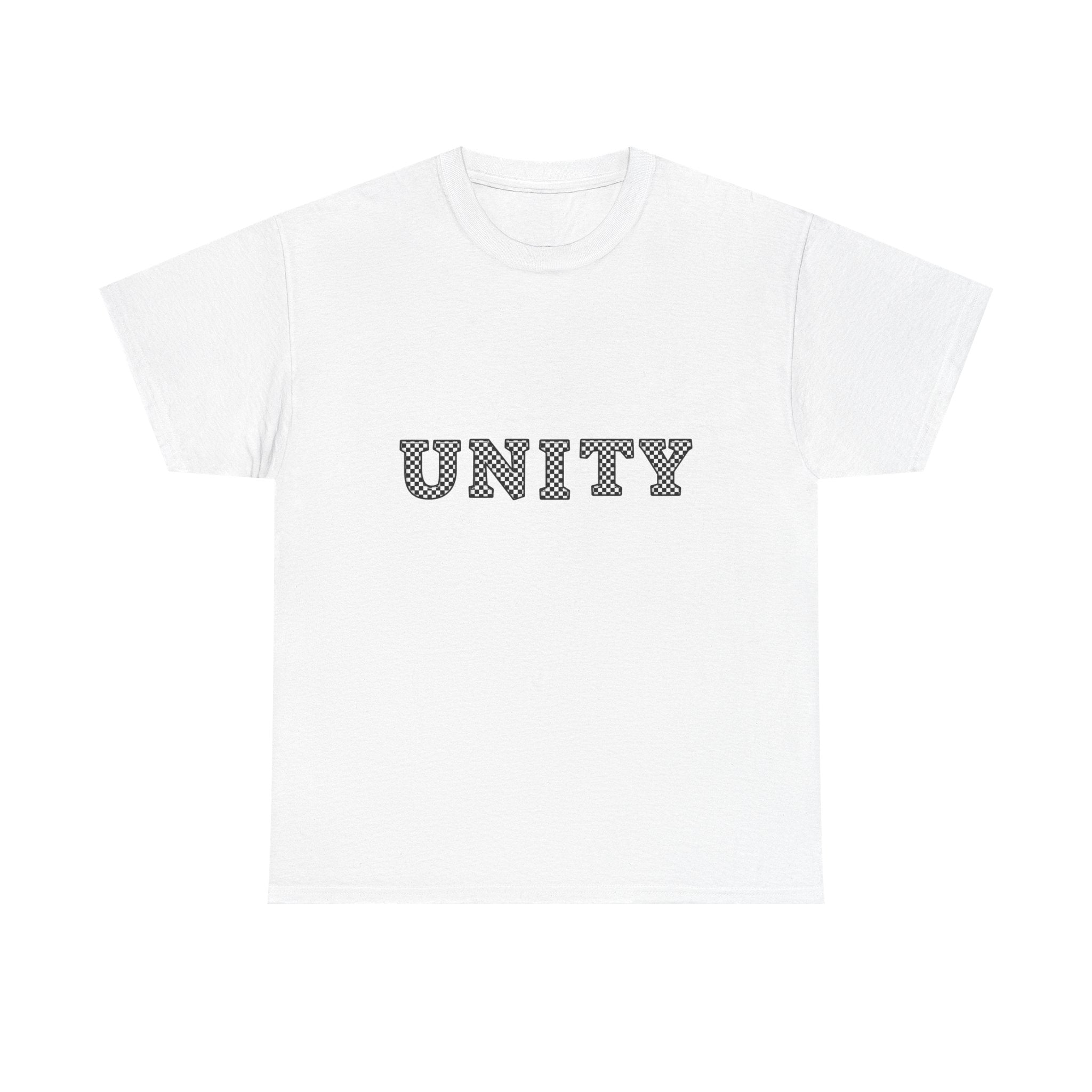 Black and White Unity — Empowerment Tee Shirt