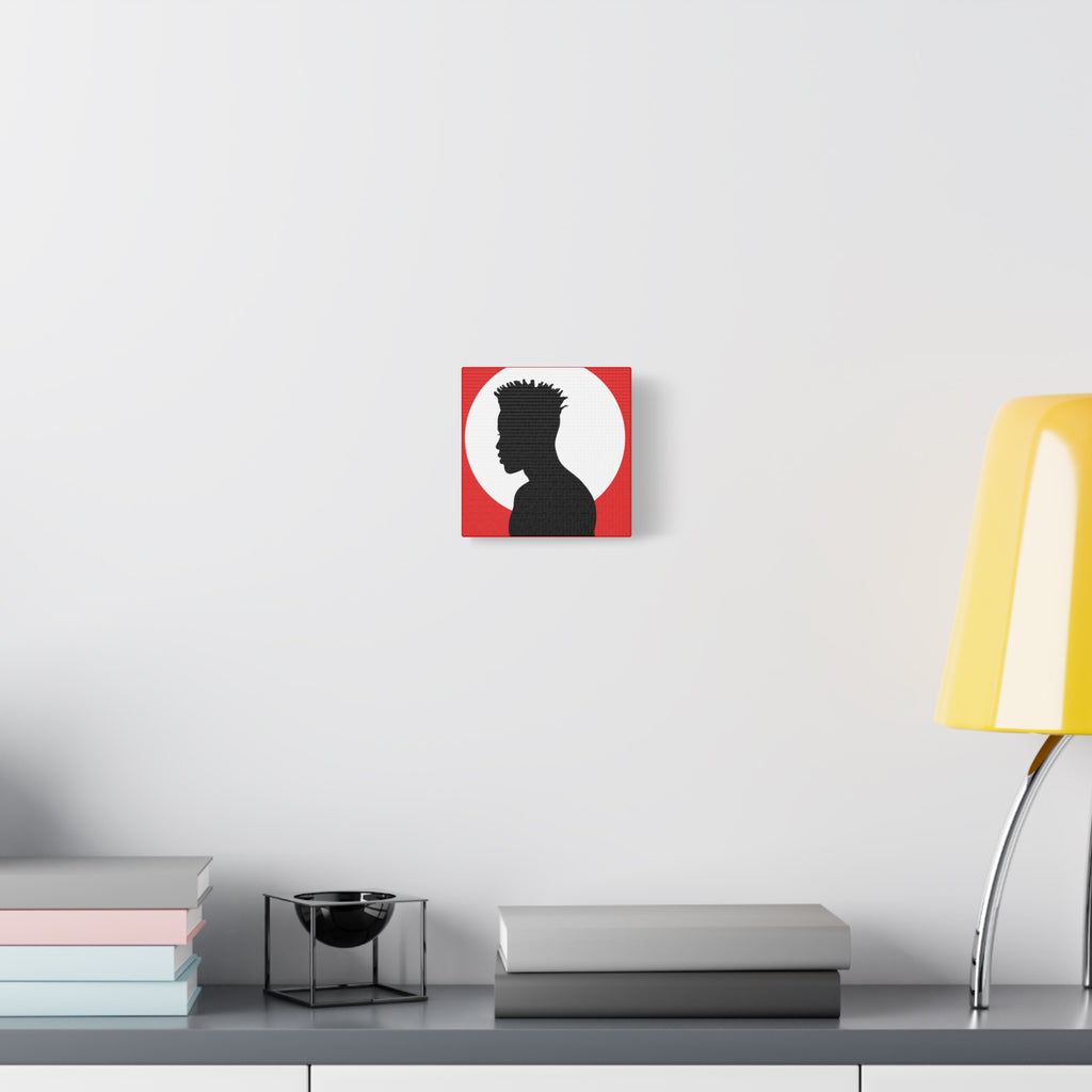Male Silhouette — Canvas Art