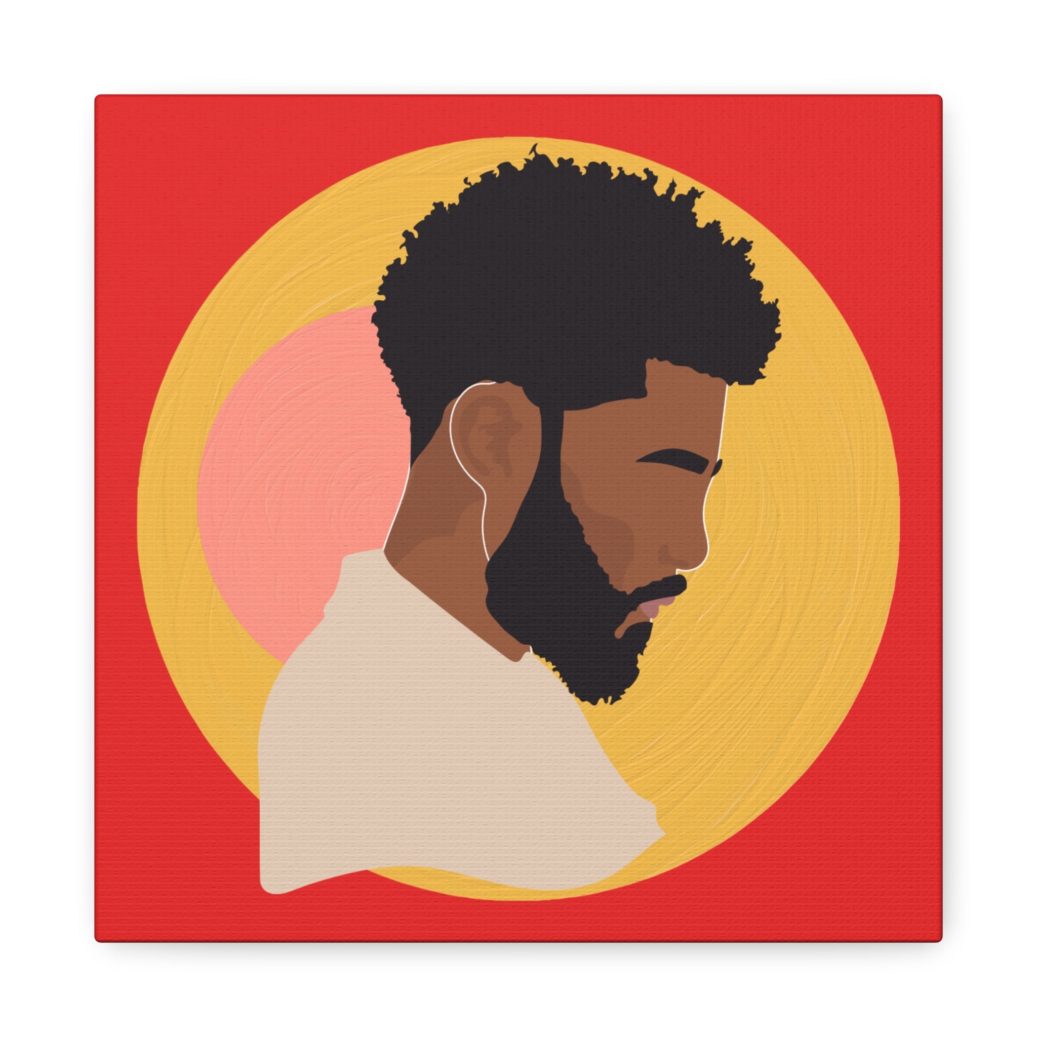 Afrocentric Male — Canvas Art