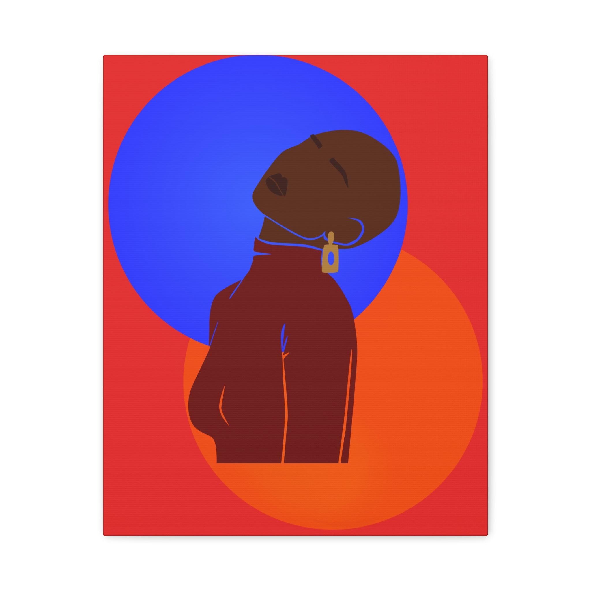 Bold Abstract Woman — Canvas Art