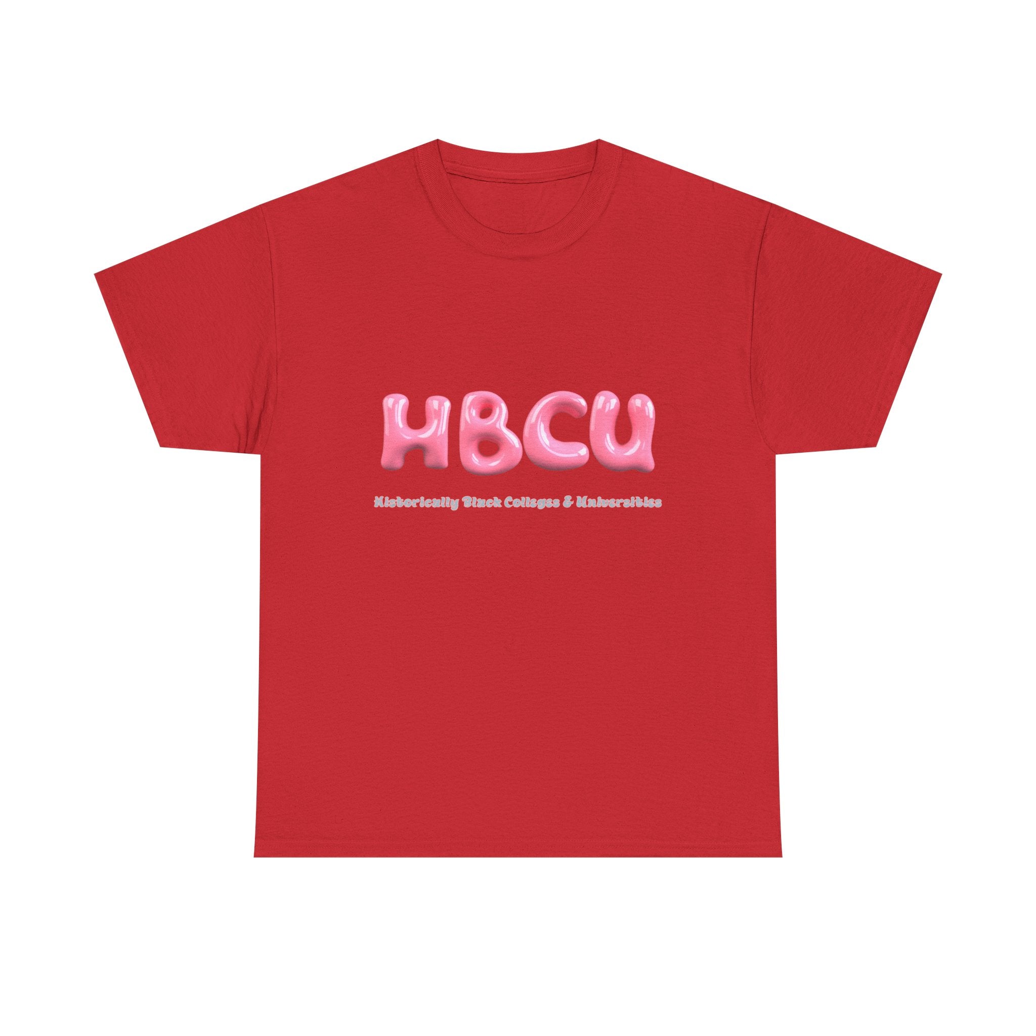 HBCU Pink Bubble Letter - Empowerment Tee Shirt