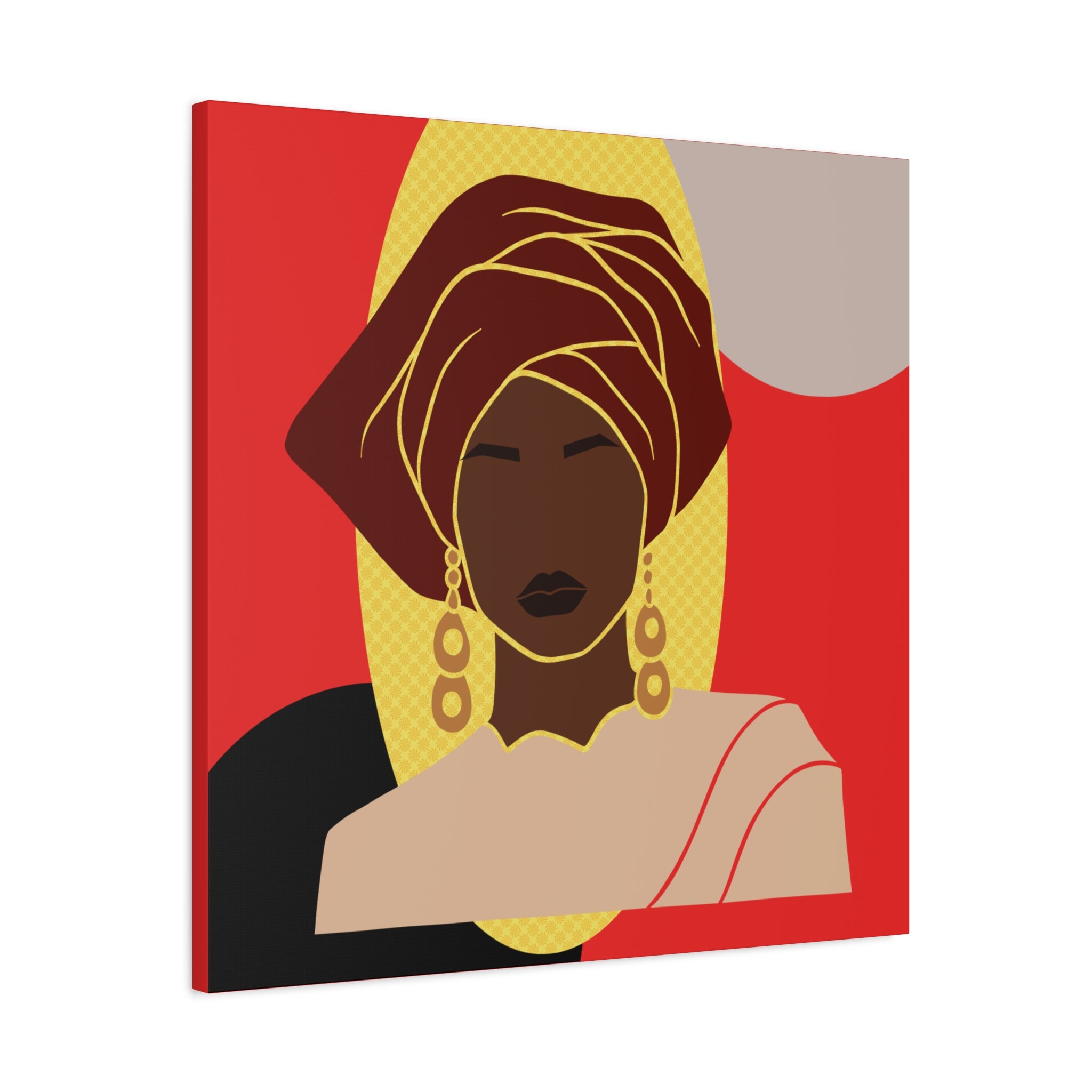 African Lady — Canvas Art