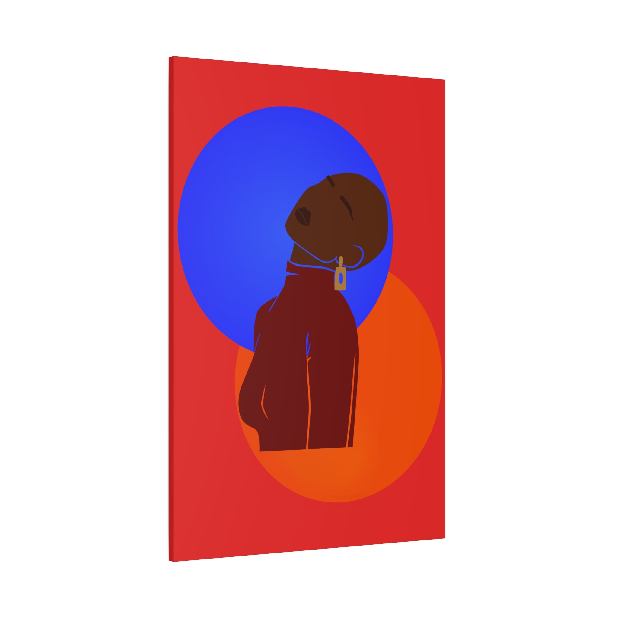 Bold Abstract Woman — Canvas Art
