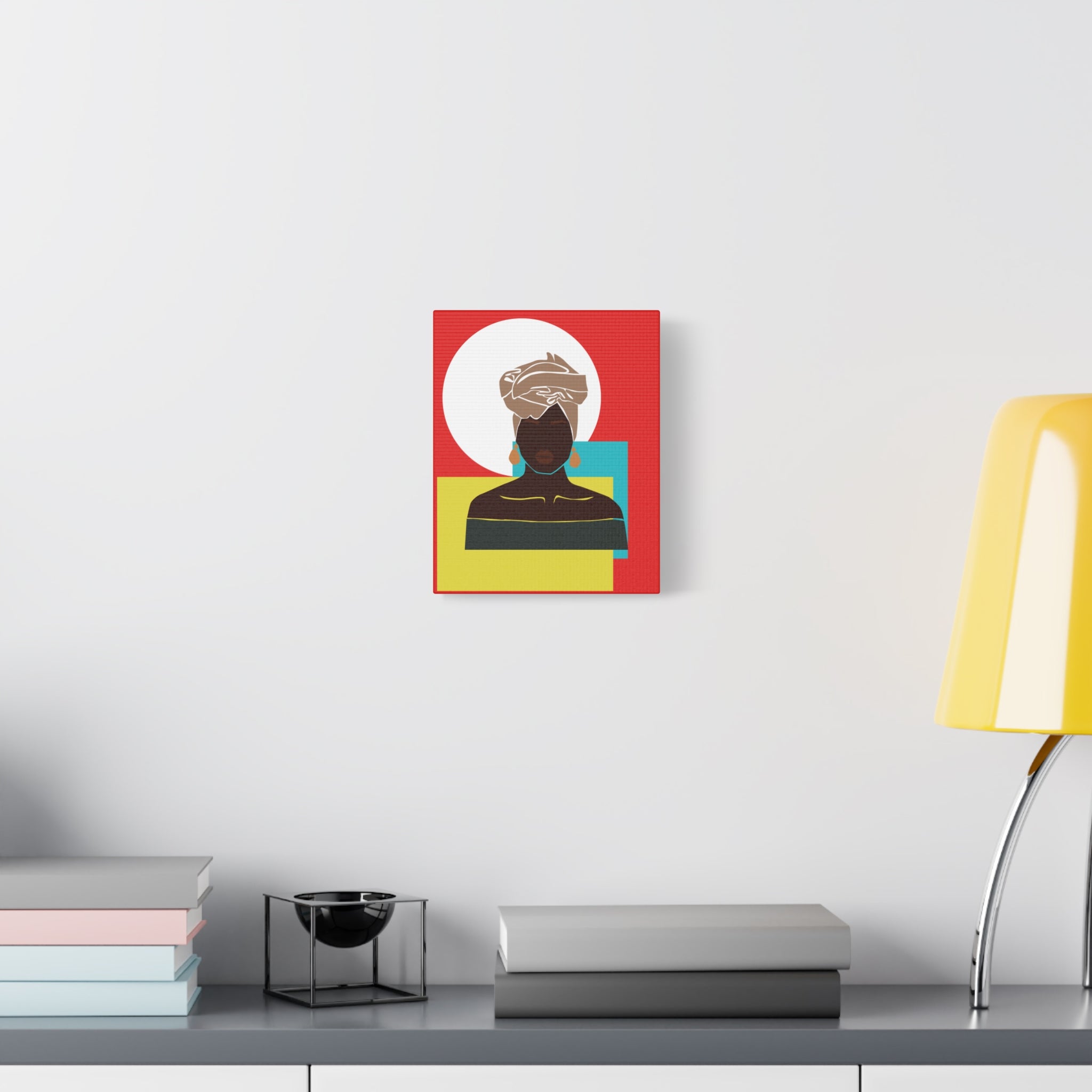Headwrap Woman — Canvas Art