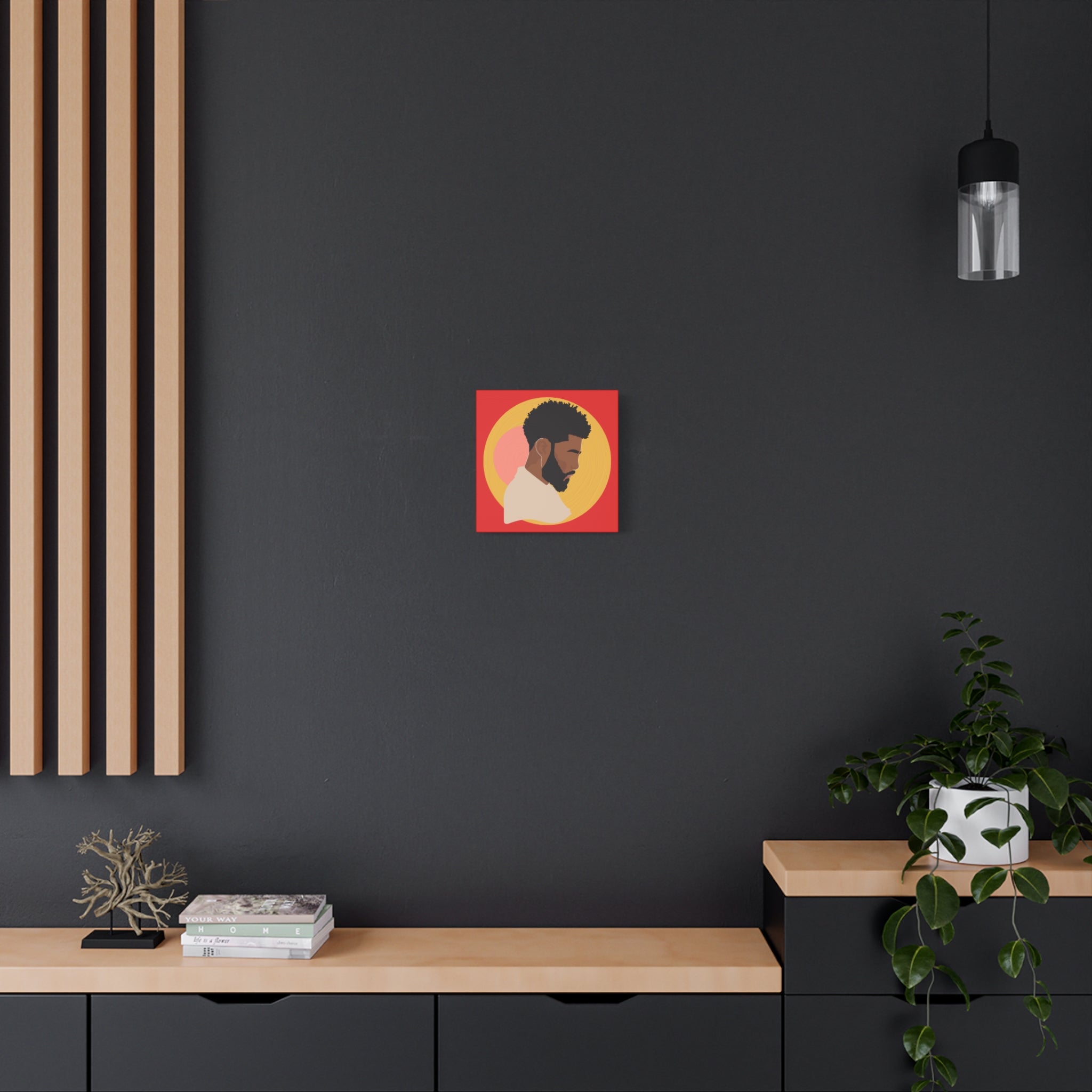 Afrocentric Male — Canvas Art