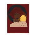Elegant Afrocentric Woman - Blanket