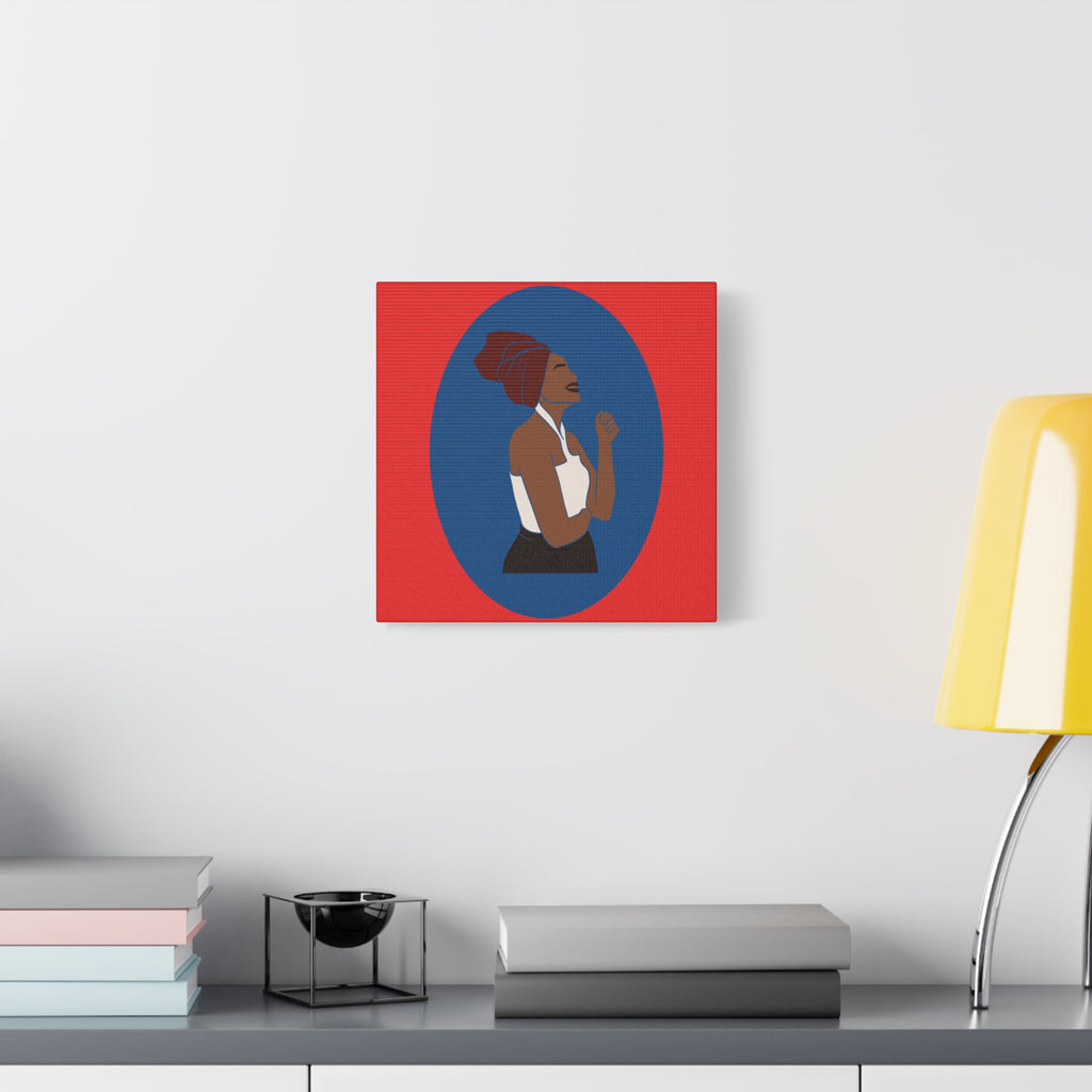 Joyful Woman — Canvas Art