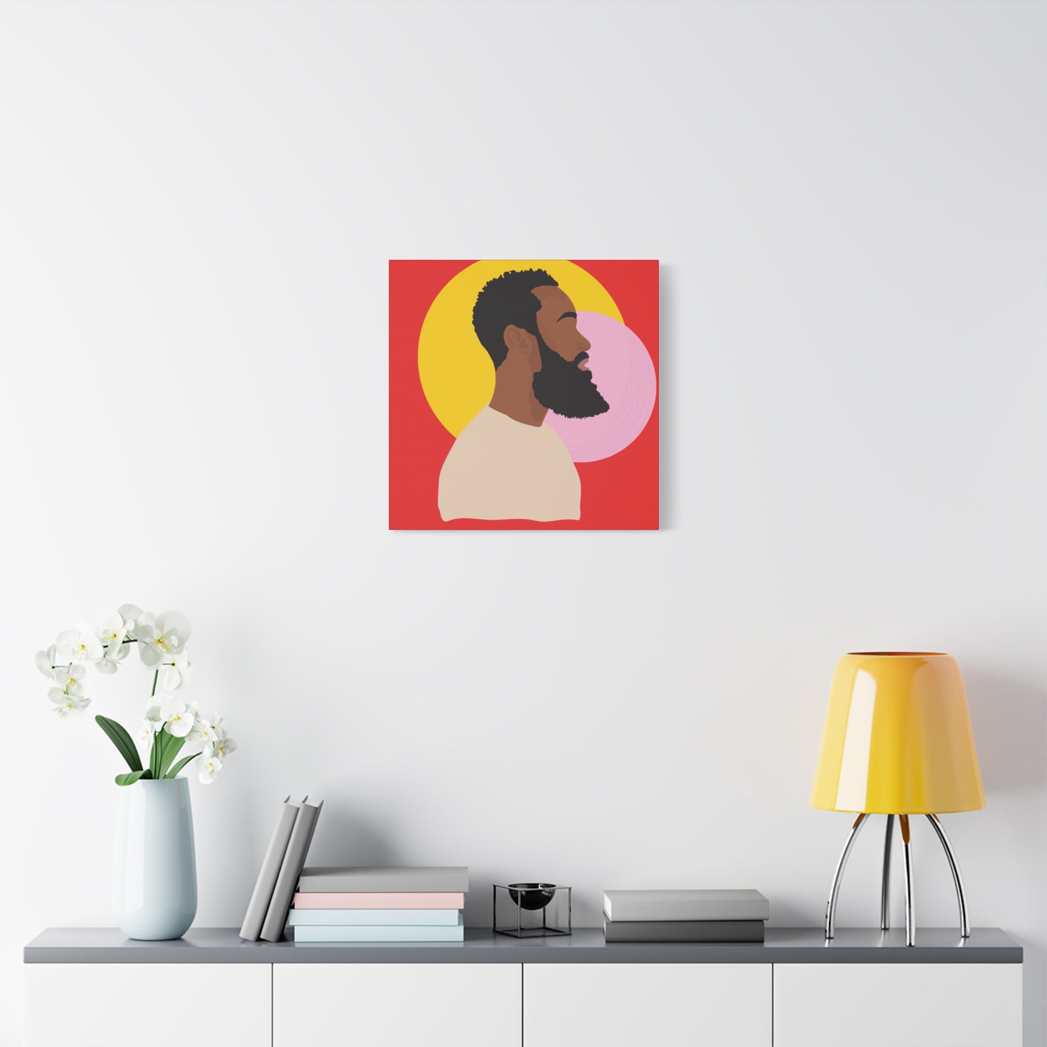 Bearded Man - Canvas Art